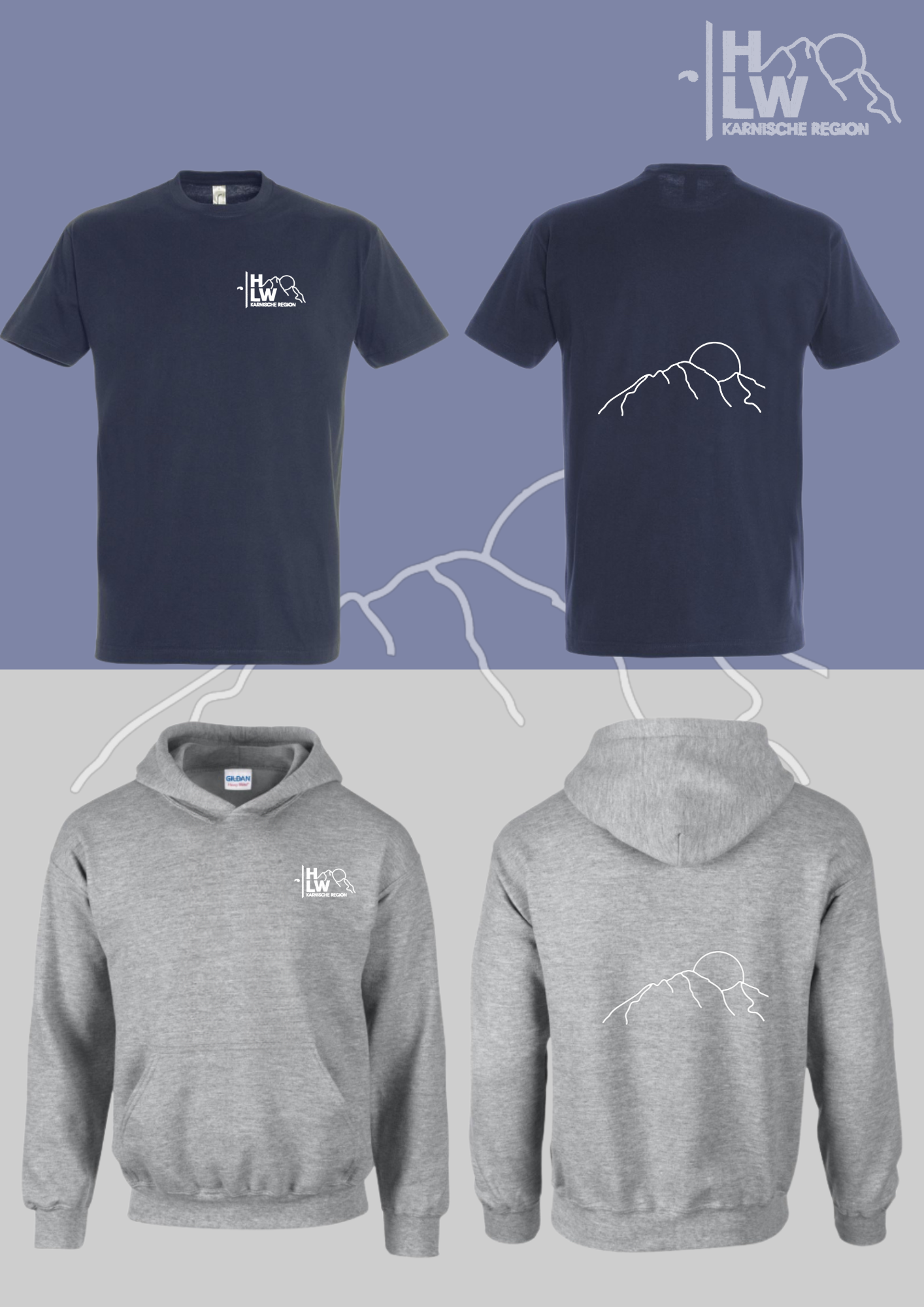 HLW Hermagor -  T-Shirt + Hoodie