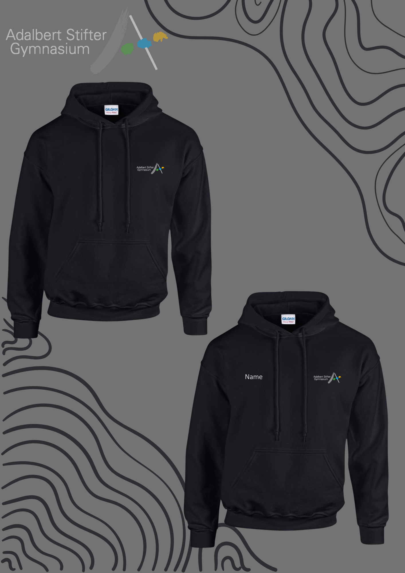 Adalbert Stifter Gymnasium - Hoodie