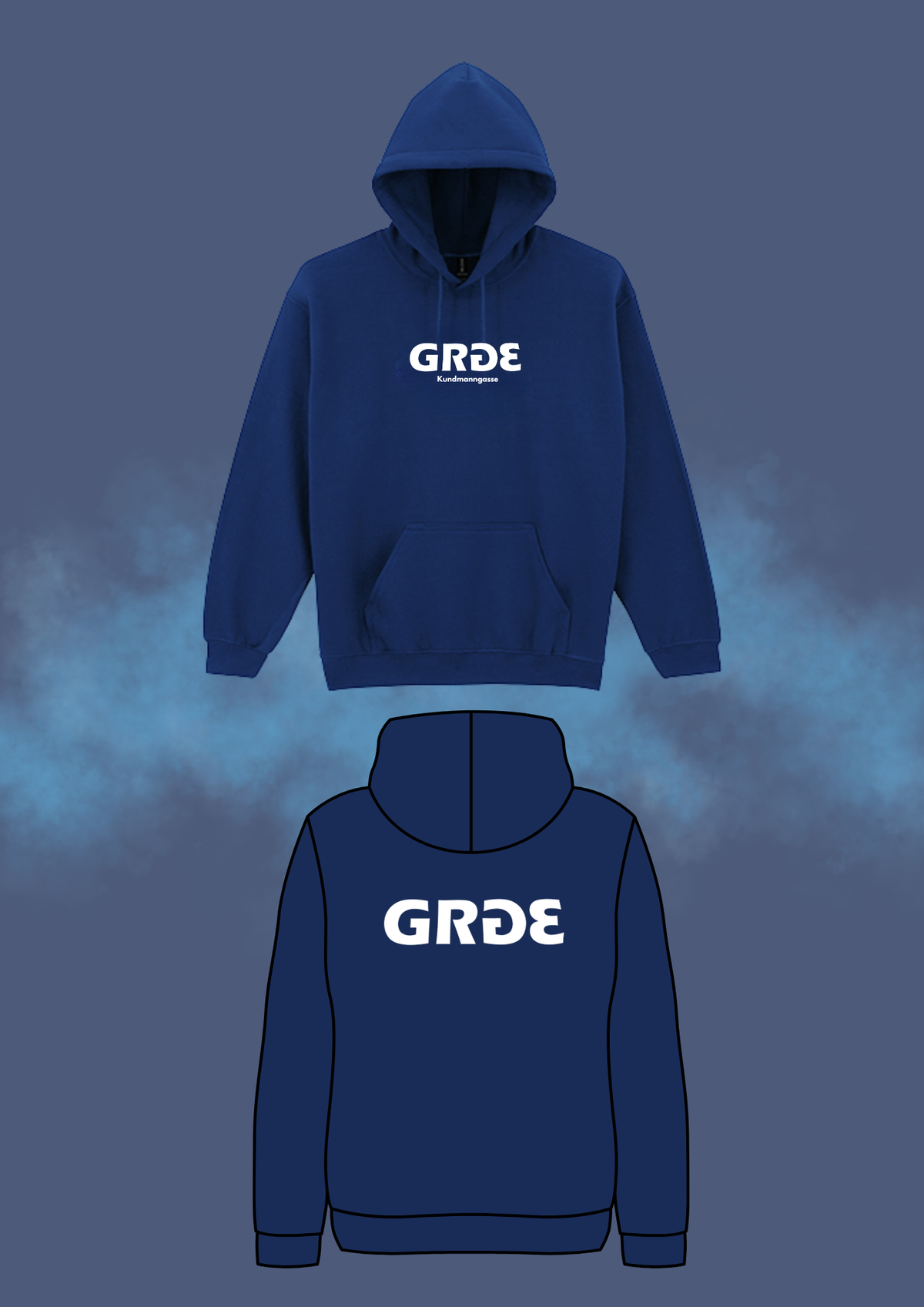 Kundmanngasse - Hoodie (Variante 2)