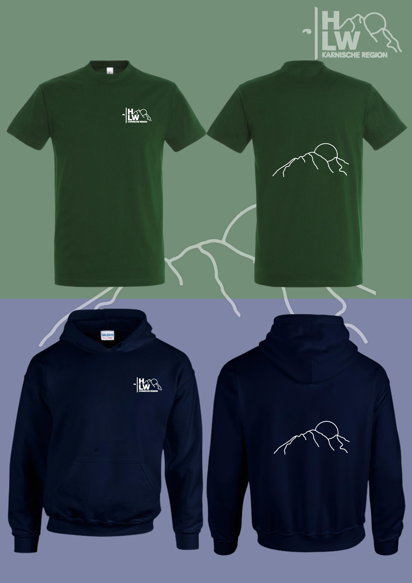 HLW Hermagor -  T-Shirt + Hoodie