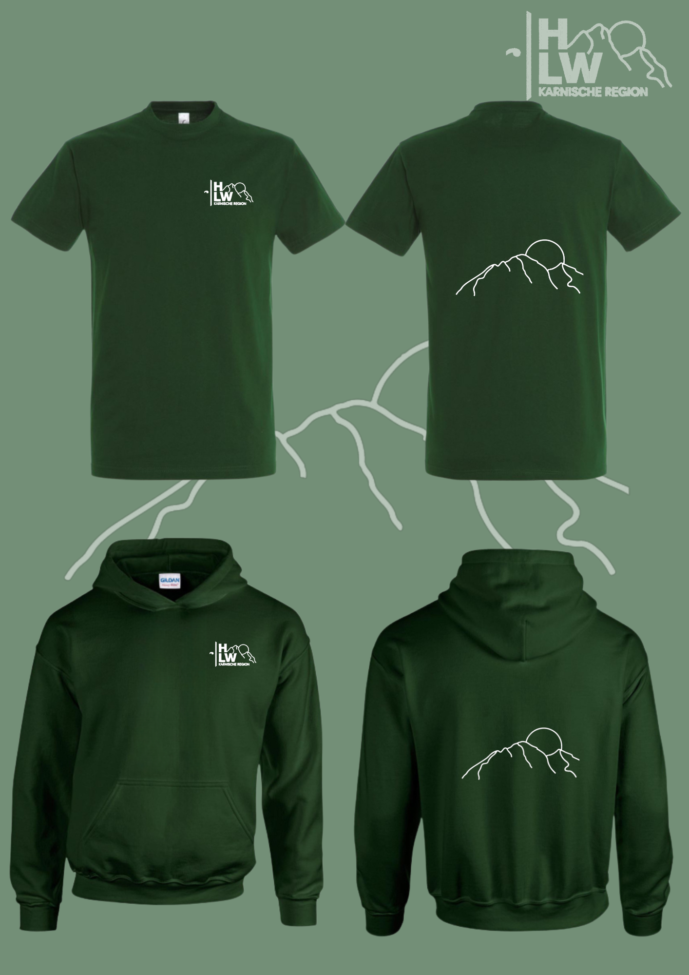 HLW Hermagor -  T-Shirt + Hoodie