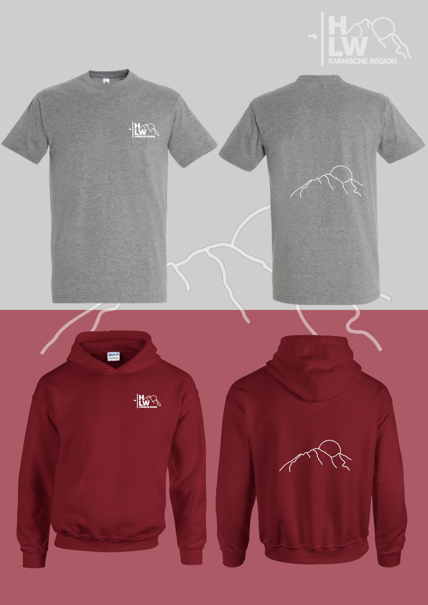 HLW Hermagor -  T-Shirt + Hoodie