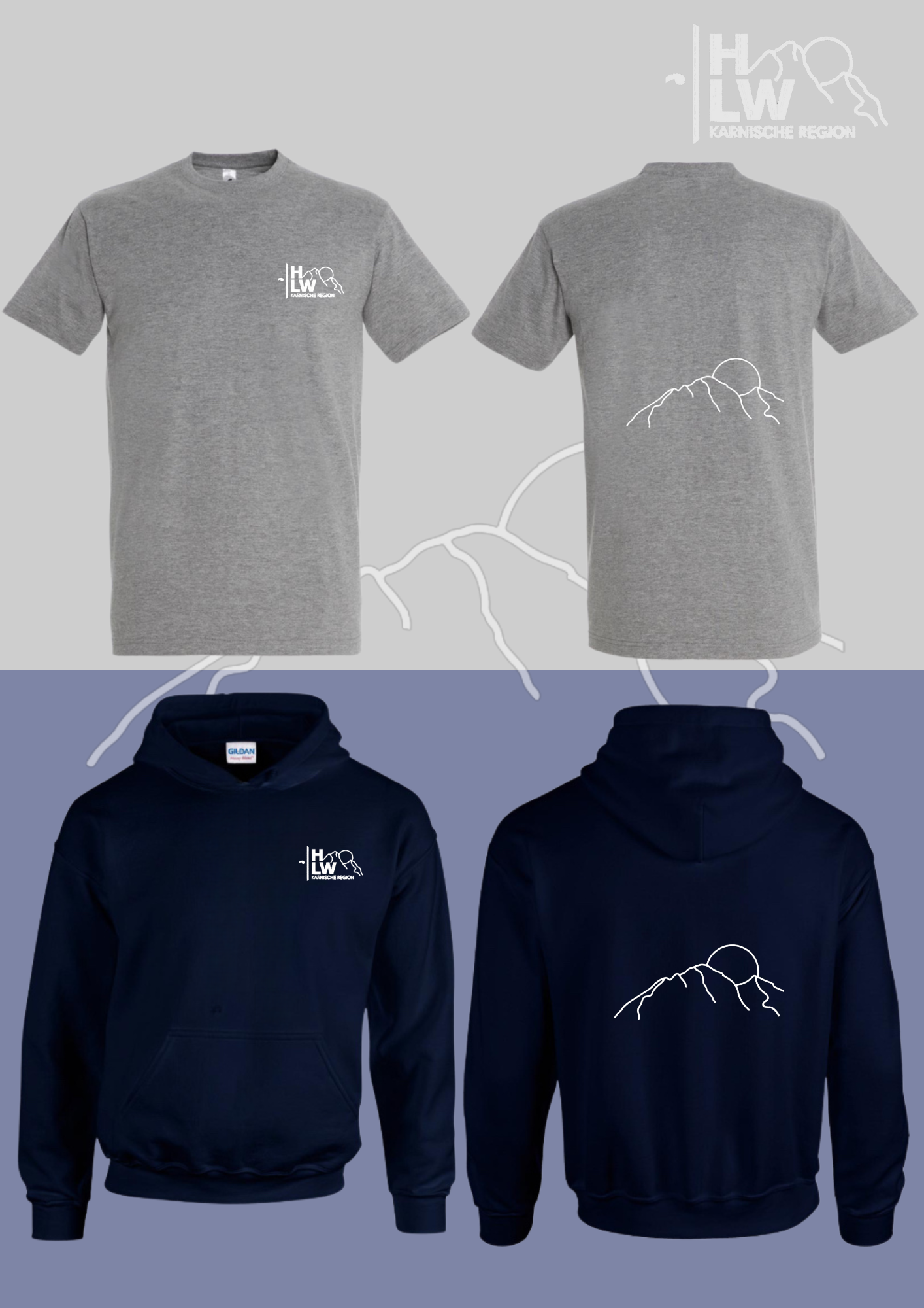 HLW Hermagor -  T-Shirt + Hoodie