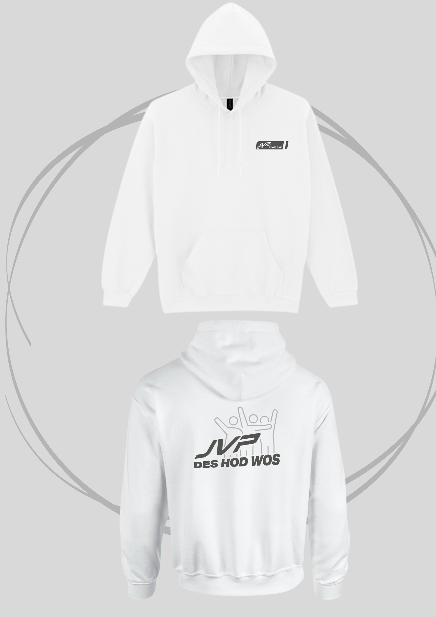 JVP OÖ- Basic Hoodie- Des hod wos-29,97€