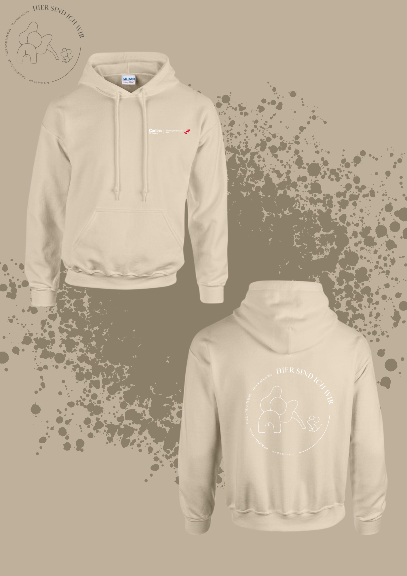 HLW Sozialmanagement Graz Caritas - Hoodie