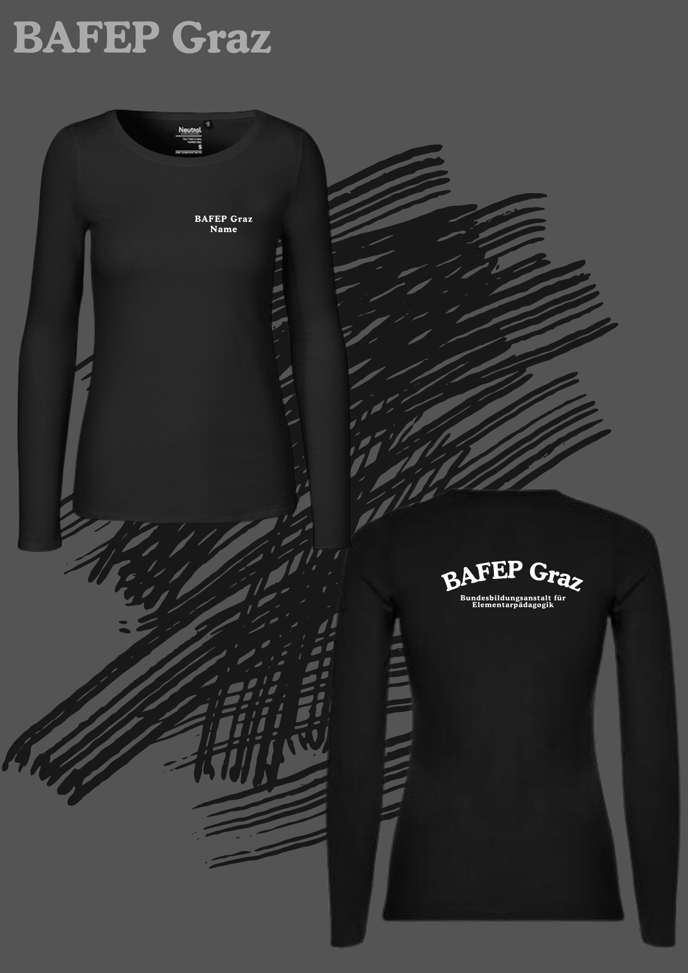 Bafep Graz - langarm T-Shirt Damen