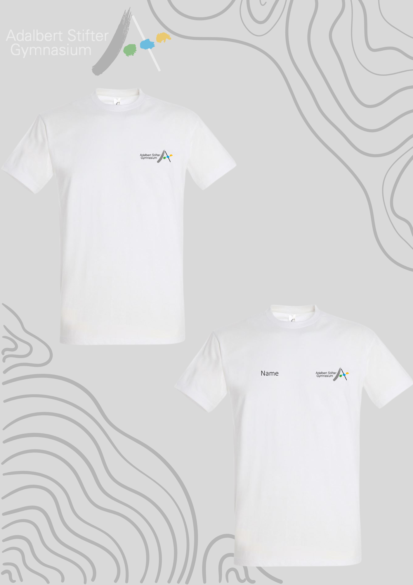 Adalbert Stifter Gymnasium - T-Shirt