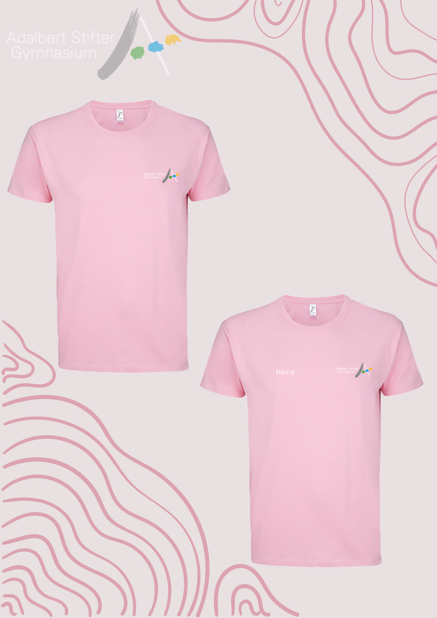 Adalbert Stifter Gymnasium - T-Shirt