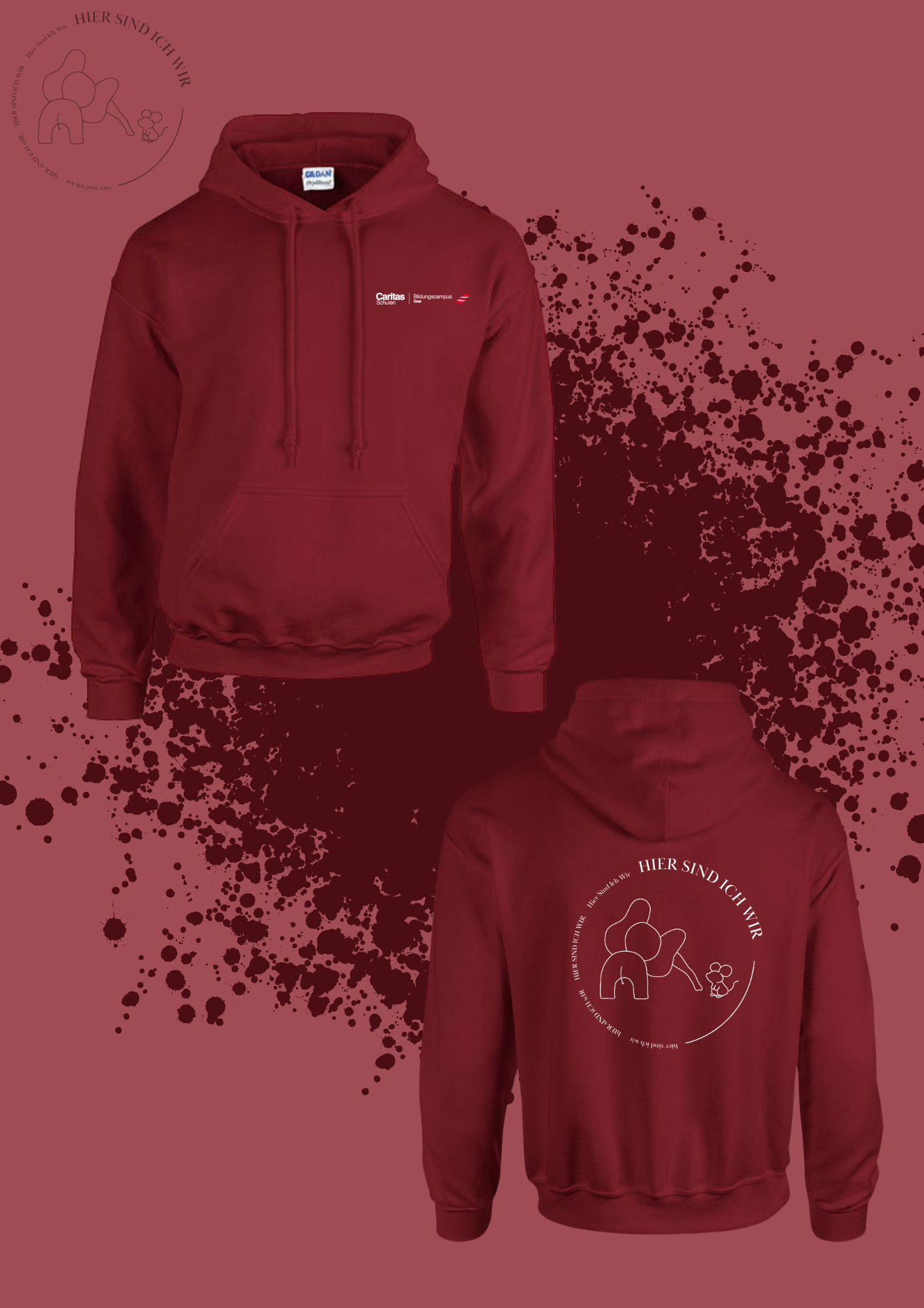 HLW Sozialmanagement Graz Caritas - Hoodie