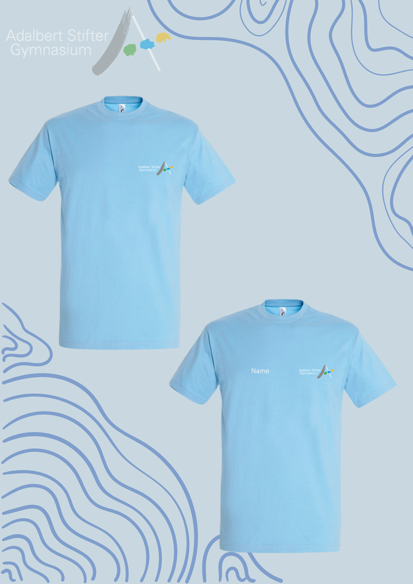 Adalbert Stifter Gymnasium - T-Shirt