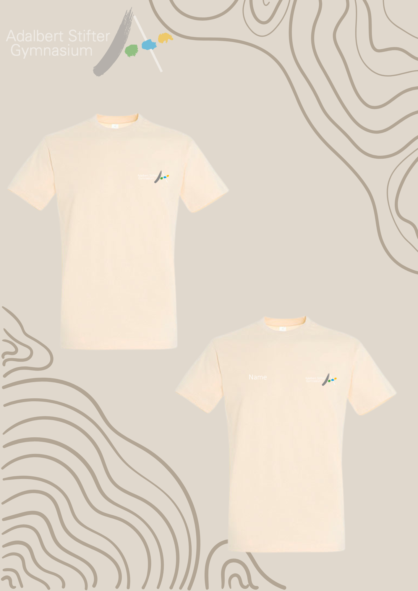 Adalbert Stifter Gymnasium - T-Shirt