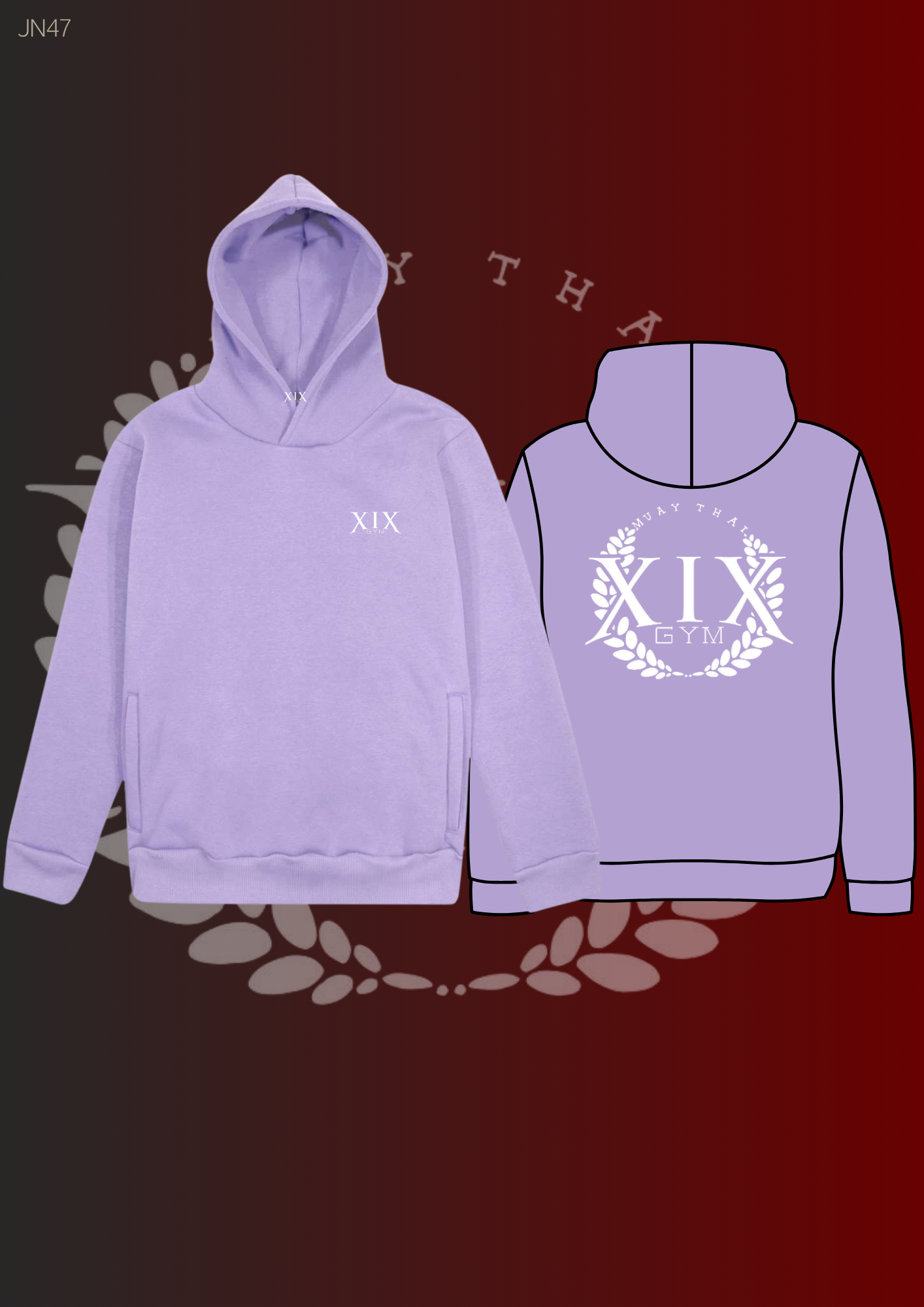 XIX GYM - Oversized Hoodie