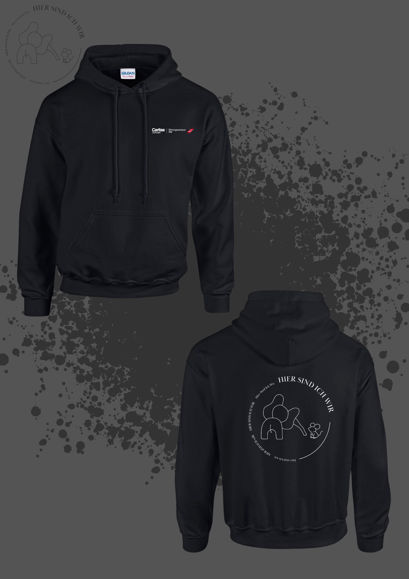 HLW Sozialmanagement Graz Caritas - Hoodie
