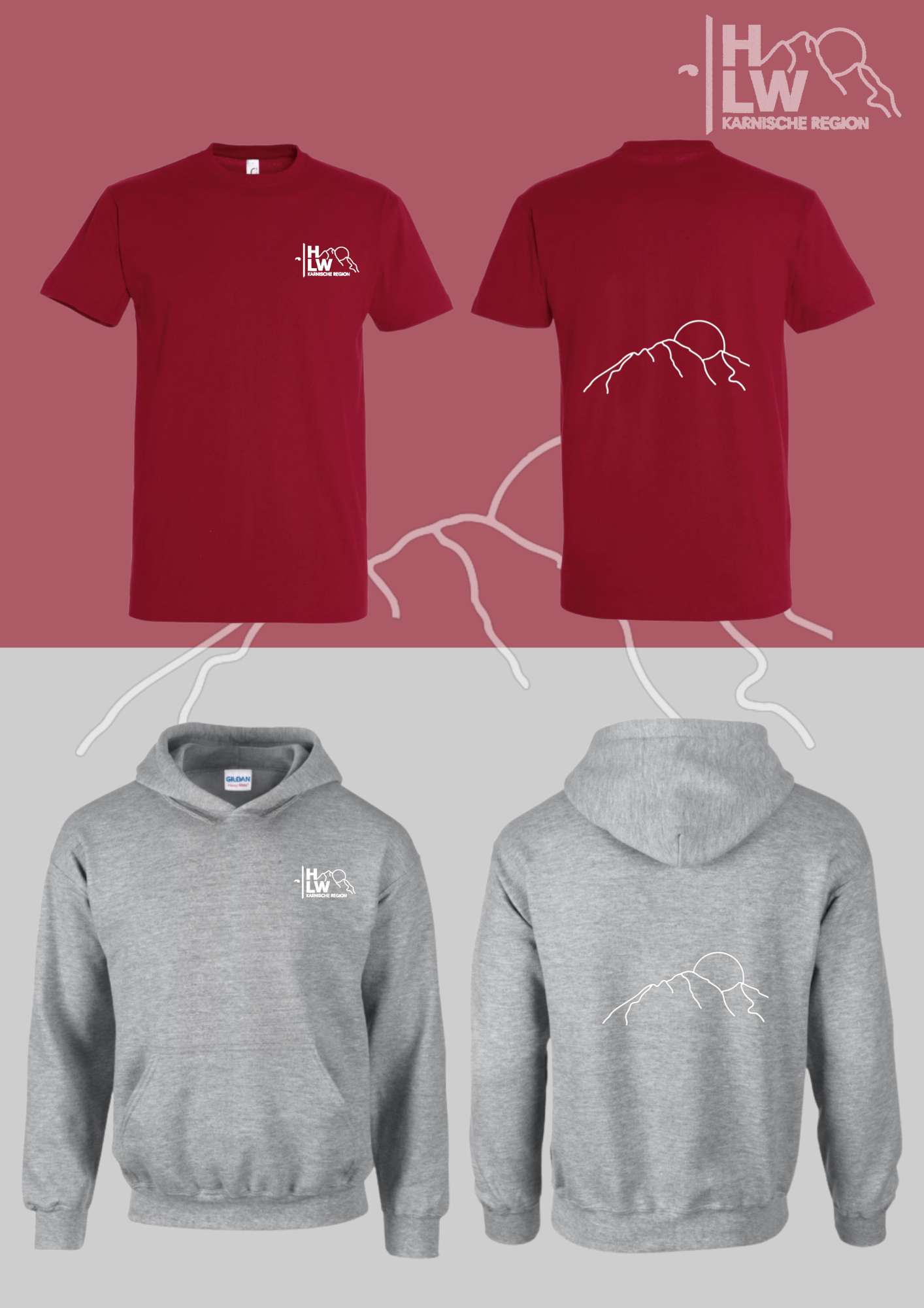 HLW Hermagor -  T-Shirt + Hoodie