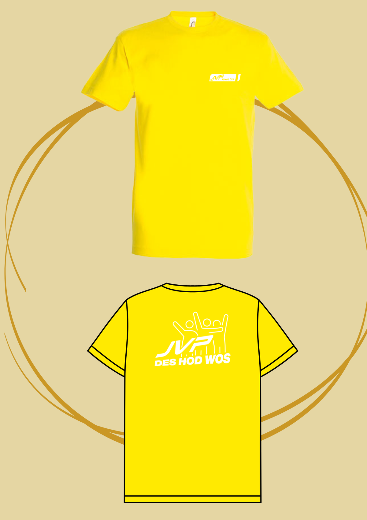JVP OÖ - T-Shirts- Des hod wos-18€