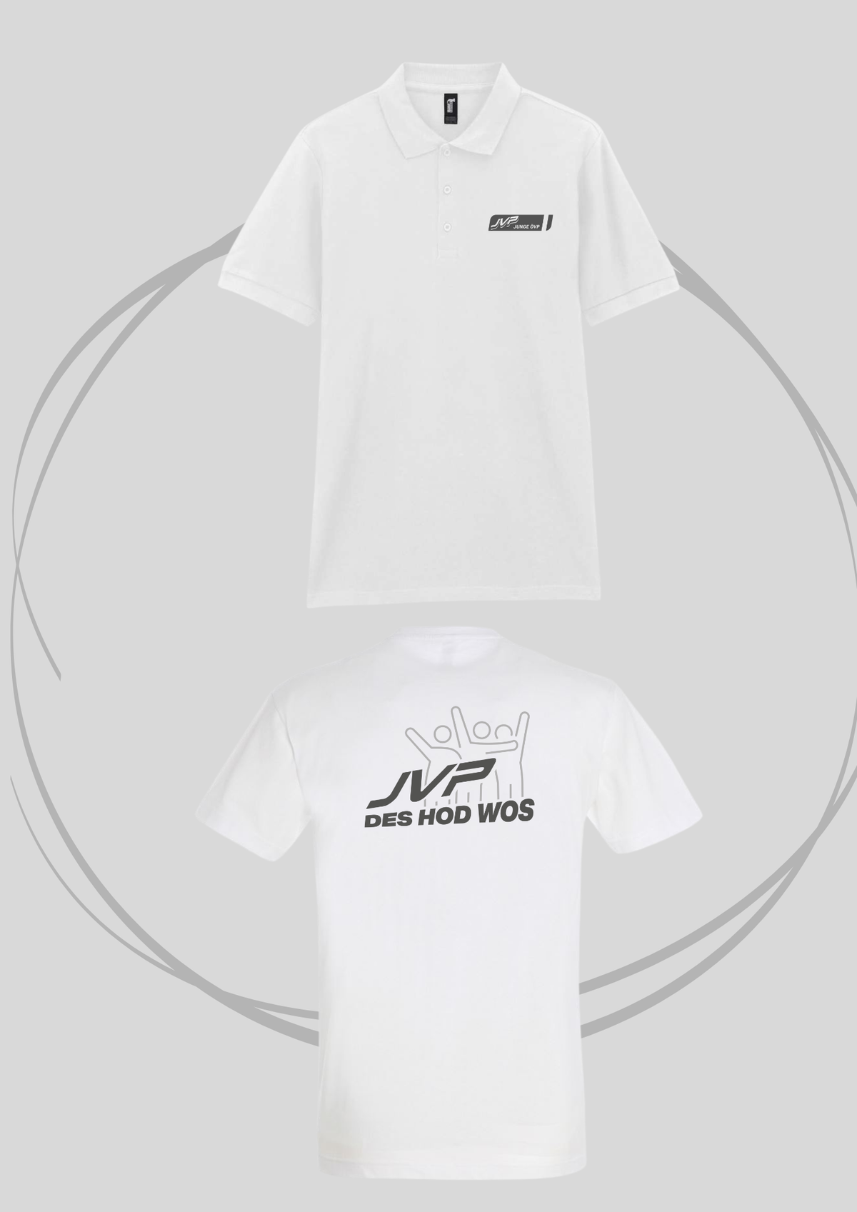 JVP OÖ - Polo-Shirt- Des hod wos-24€