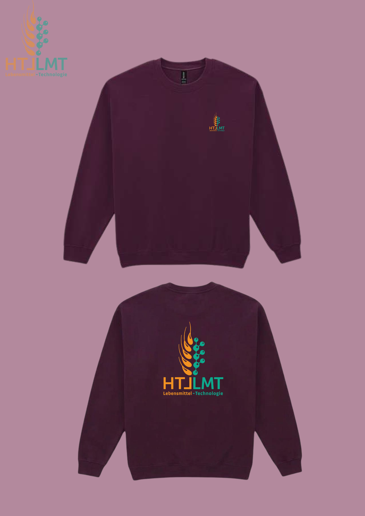 HTLLMT - Sweater bestickt