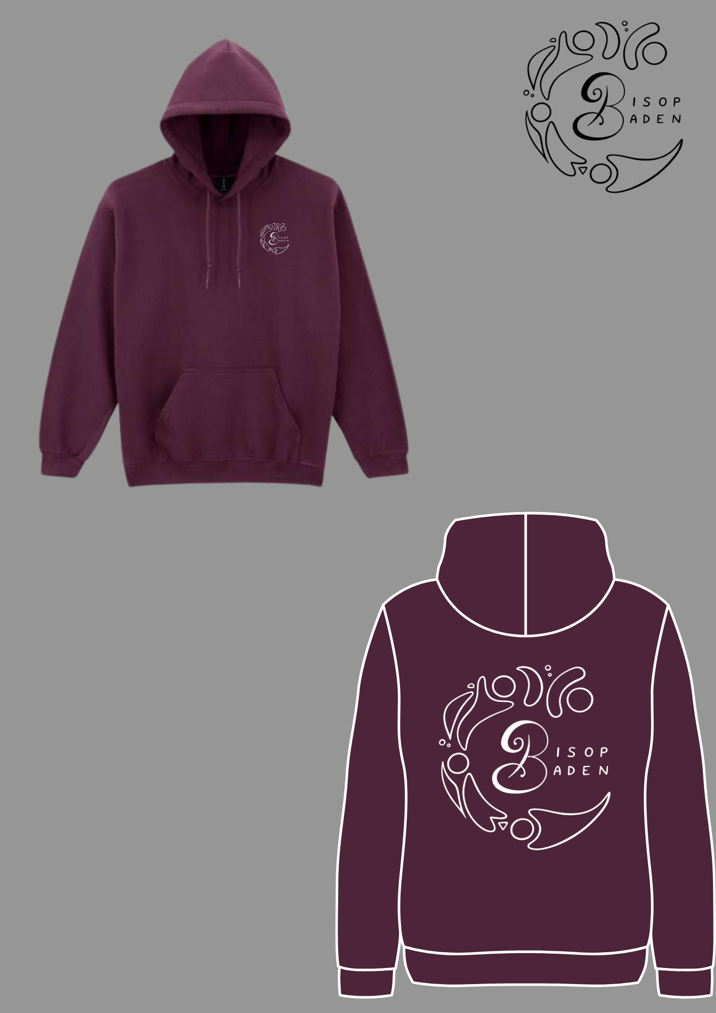 Bisop Baden - Hoodie- Preis inkl. Versand