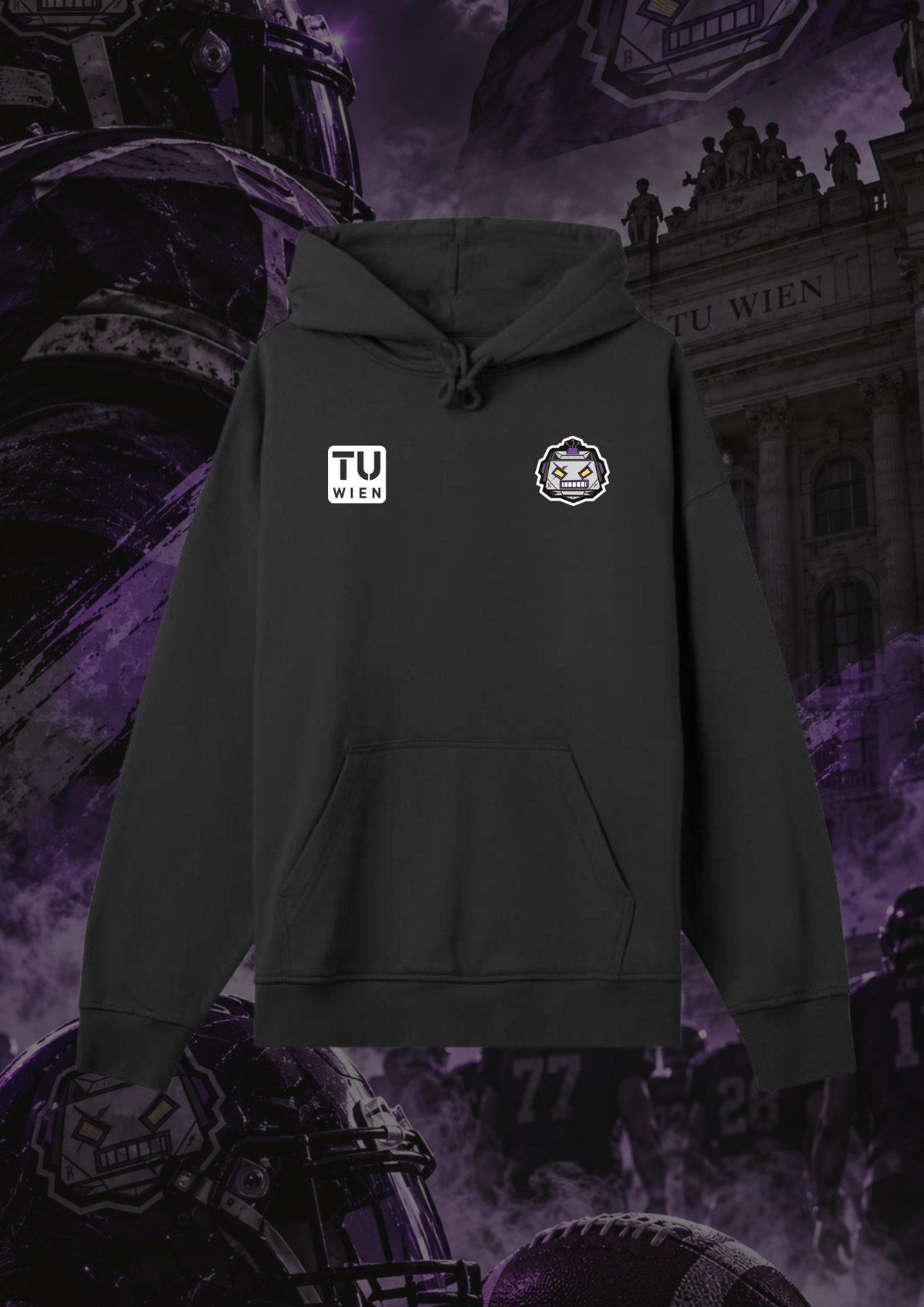 Robots - Oversized Hoodie