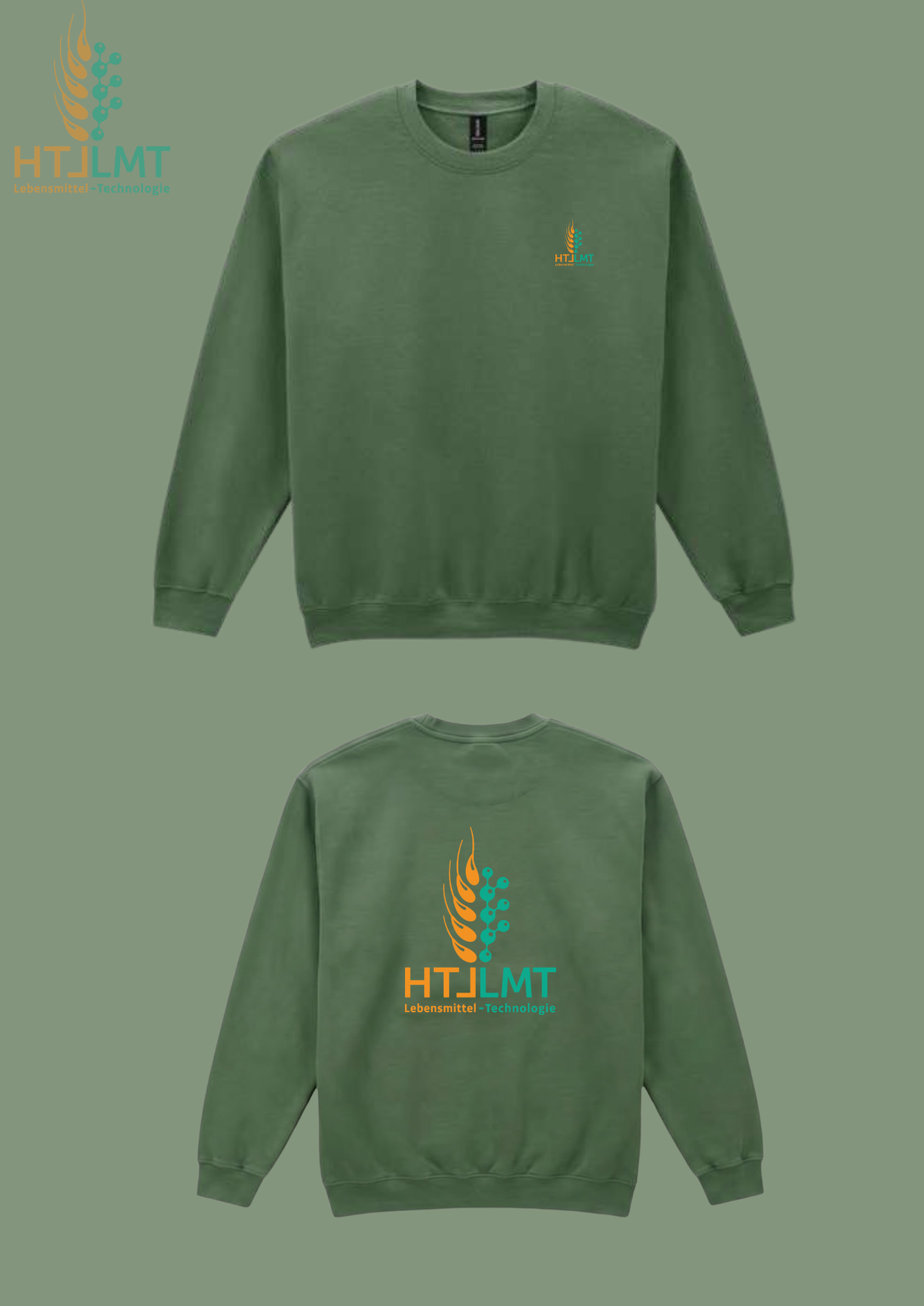 HTLLMT - Sweater bestickt