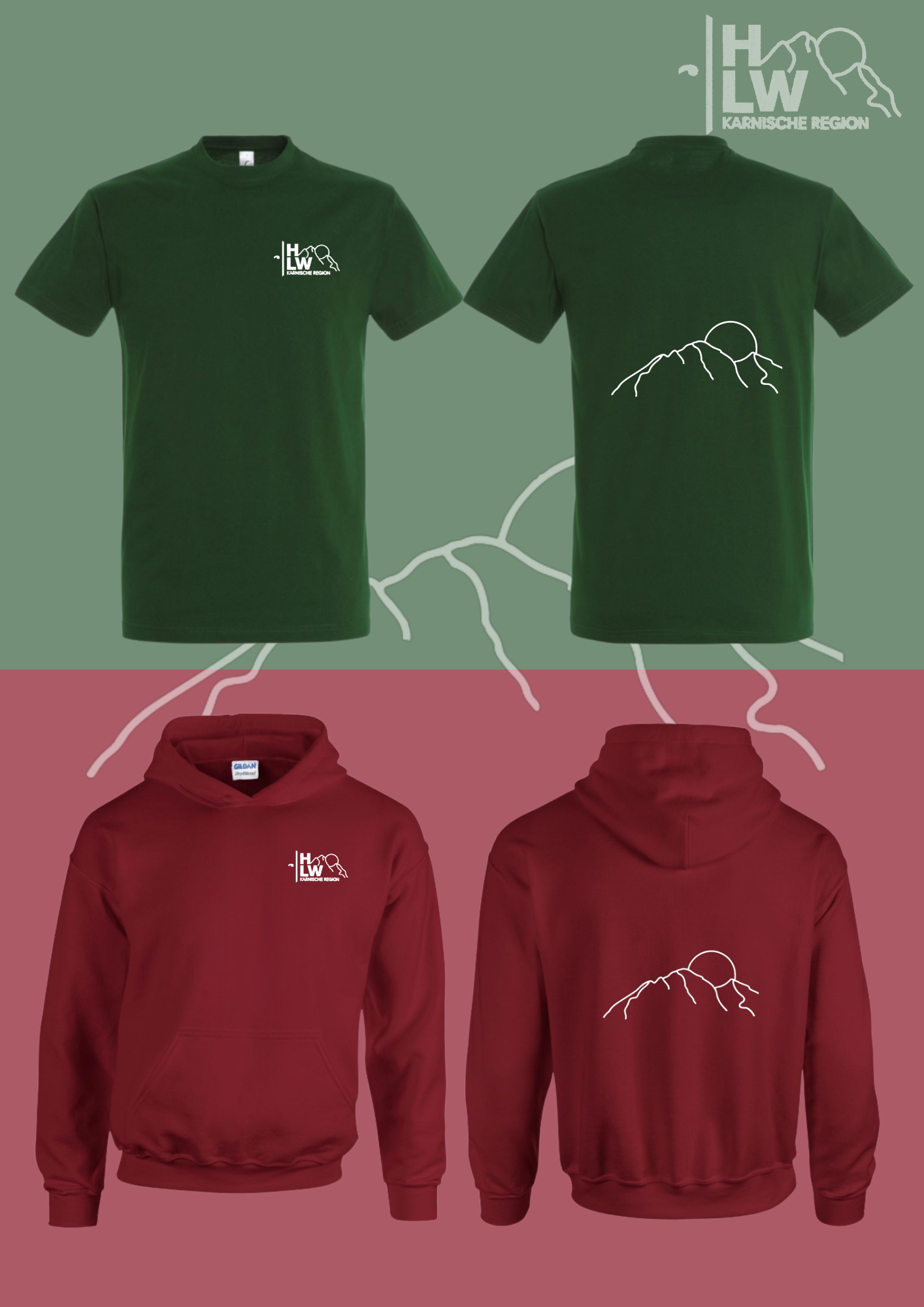 HLW Hermagor -  T-Shirt + Hoodie