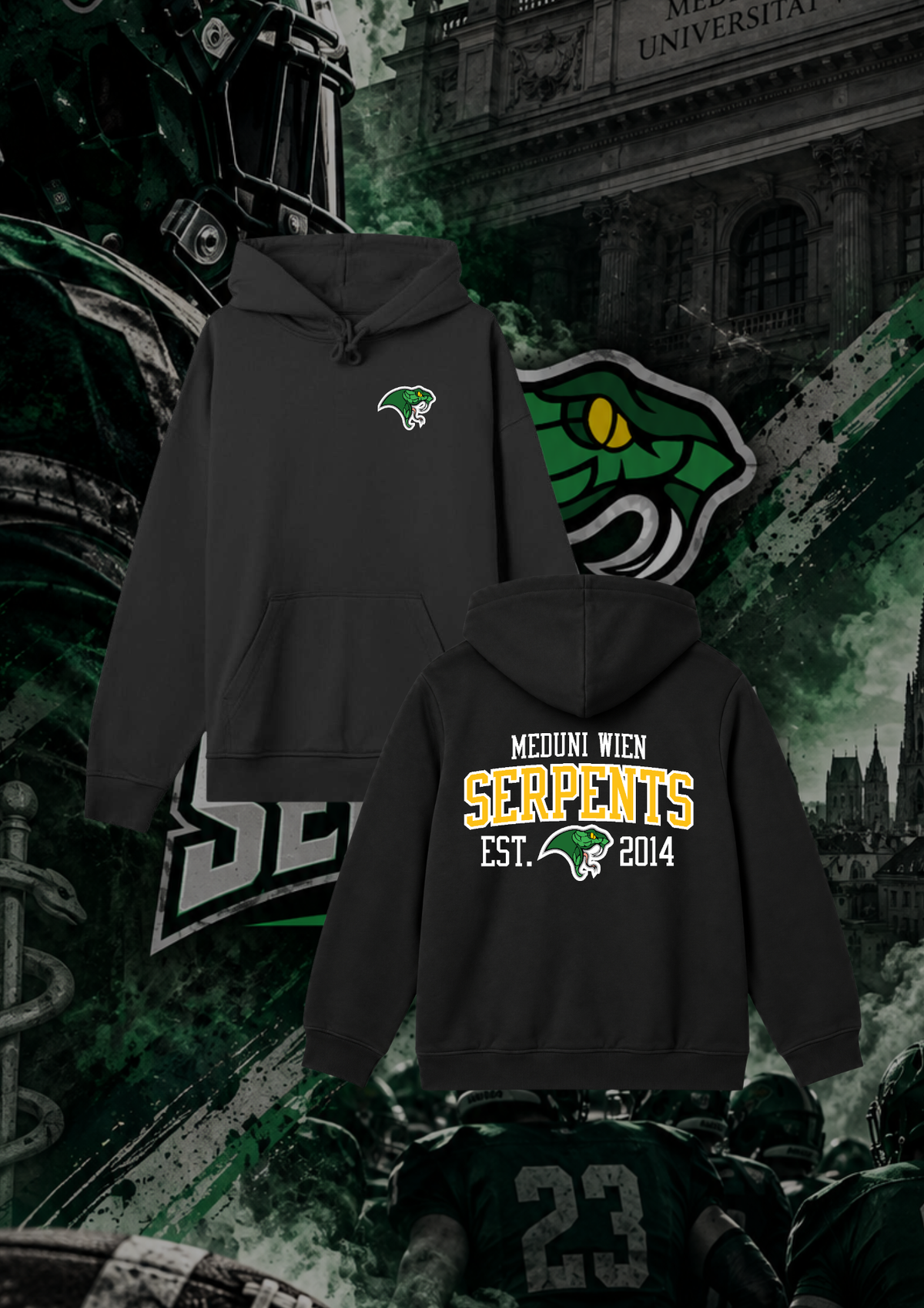 Serpents - Oversized Hoodie