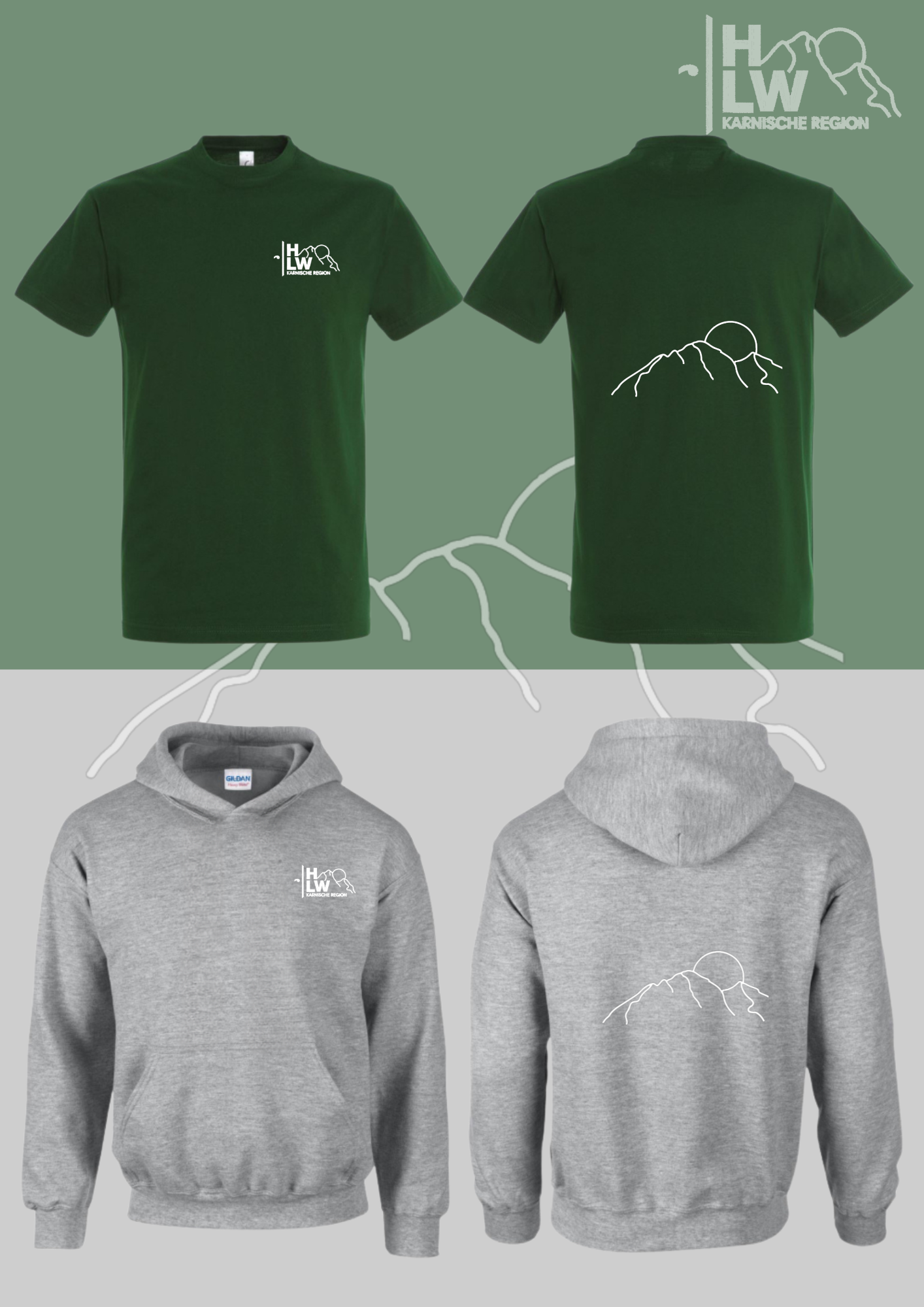 HLW Hermagor -  T-Shirt + Hoodie