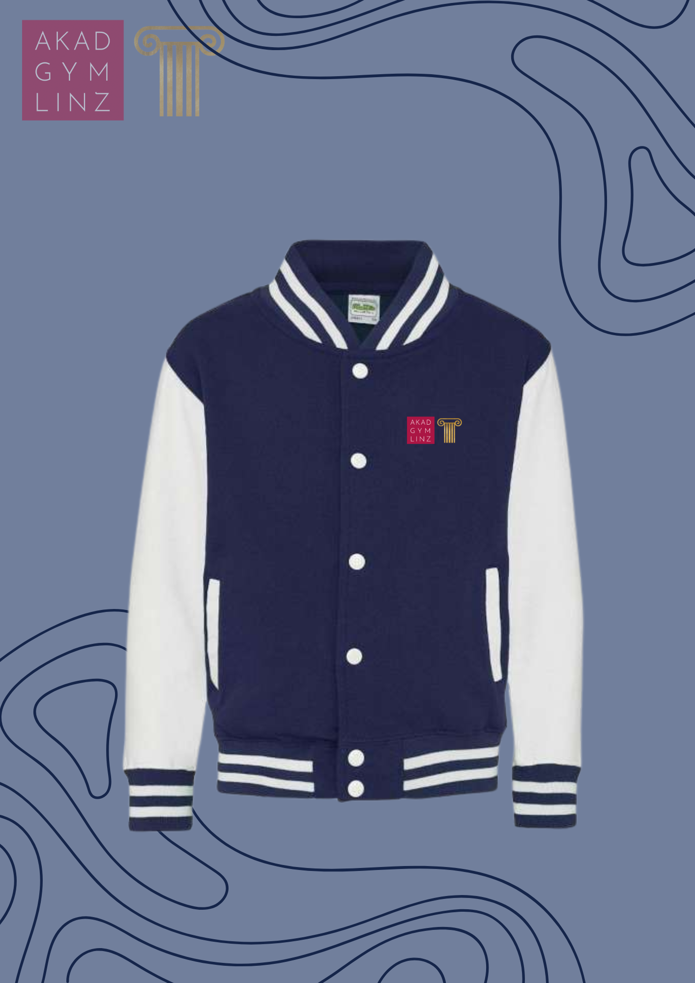 AKAD GYM Linz  - College Jacke KIDS