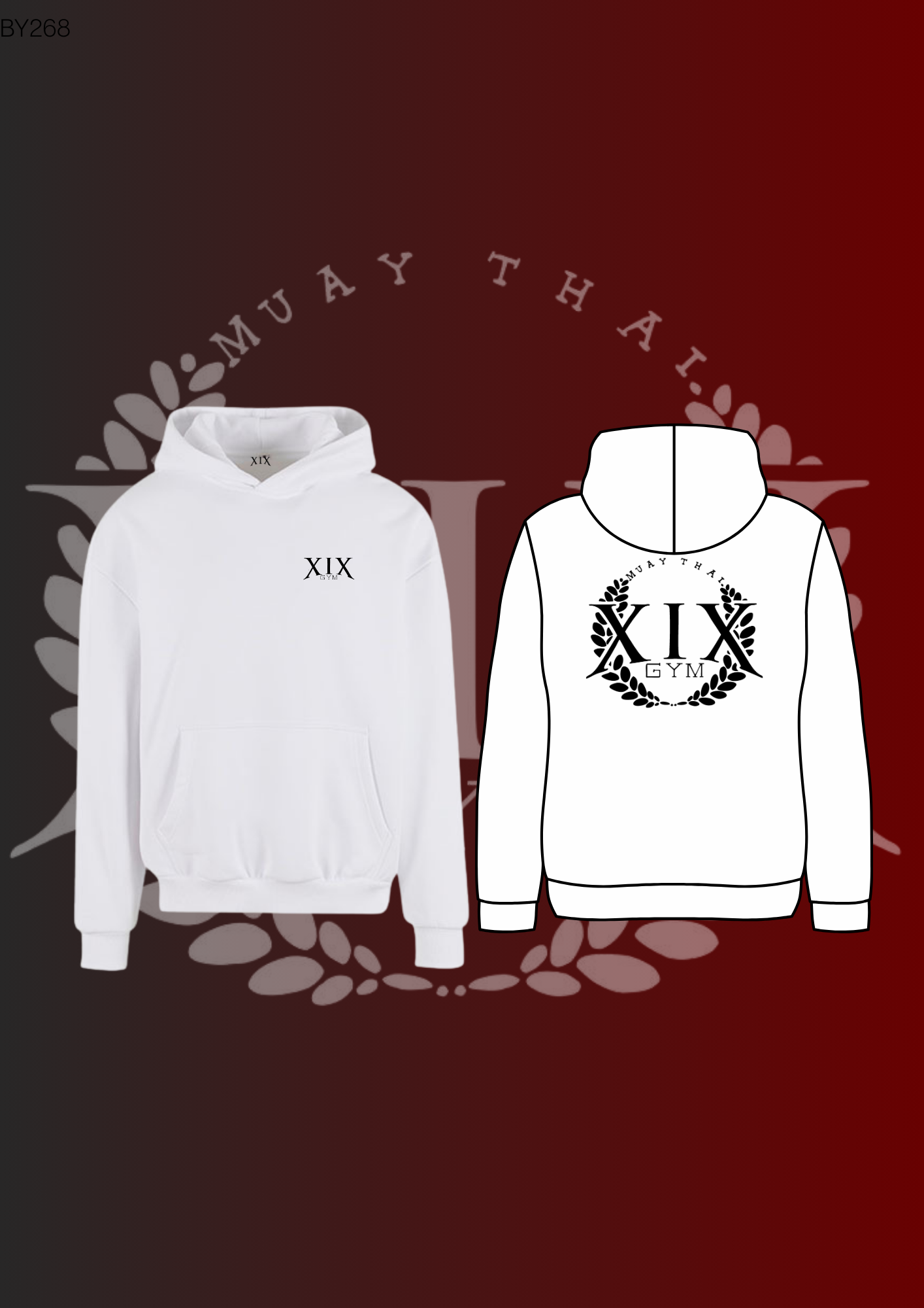 XIX GYM - Oversized Hoodie