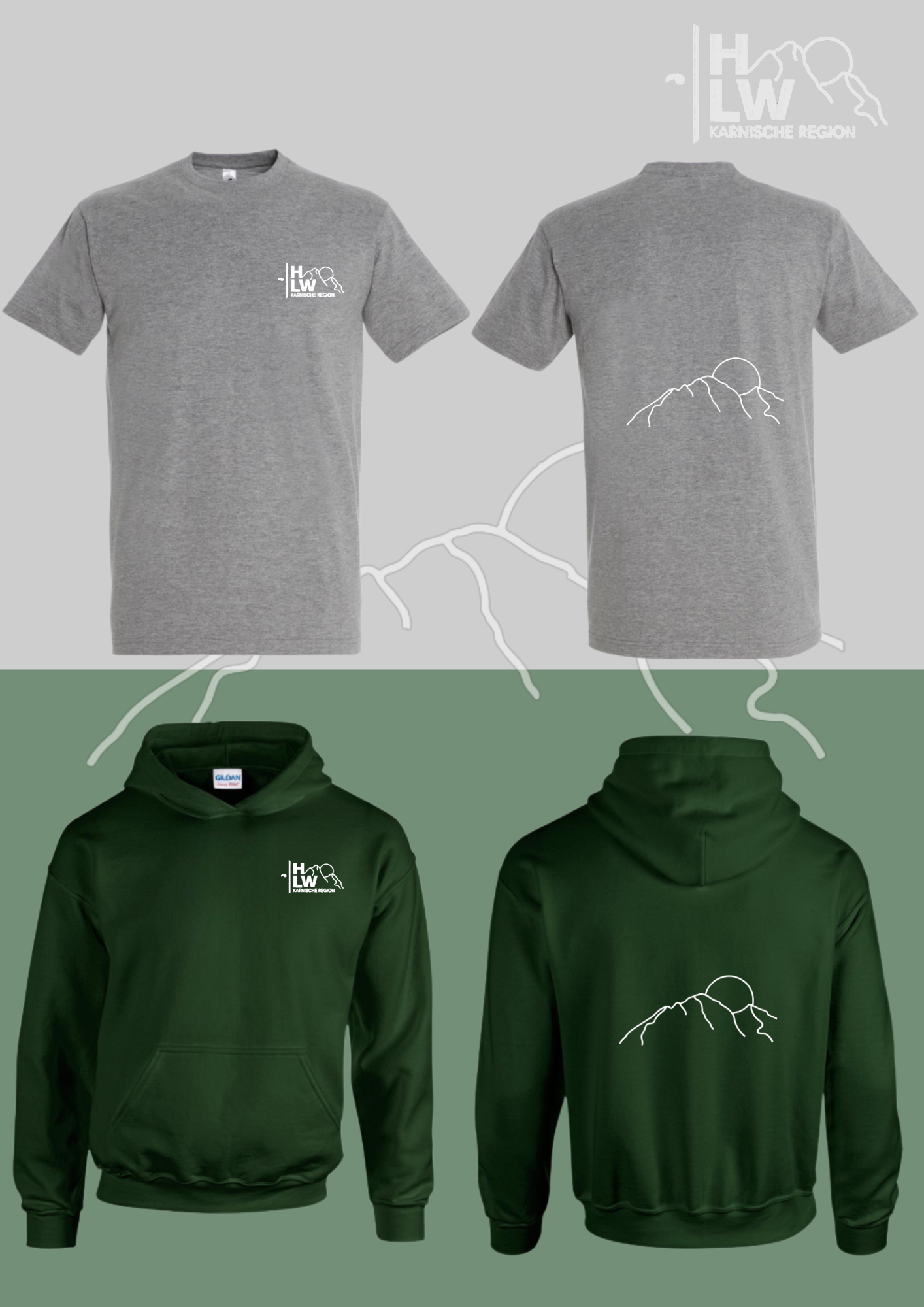 HLW Hermagor -  T-Shirt + Hoodie