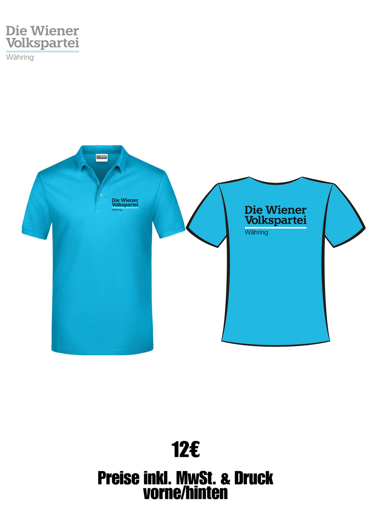Polo Shirt-ÖVP Währing