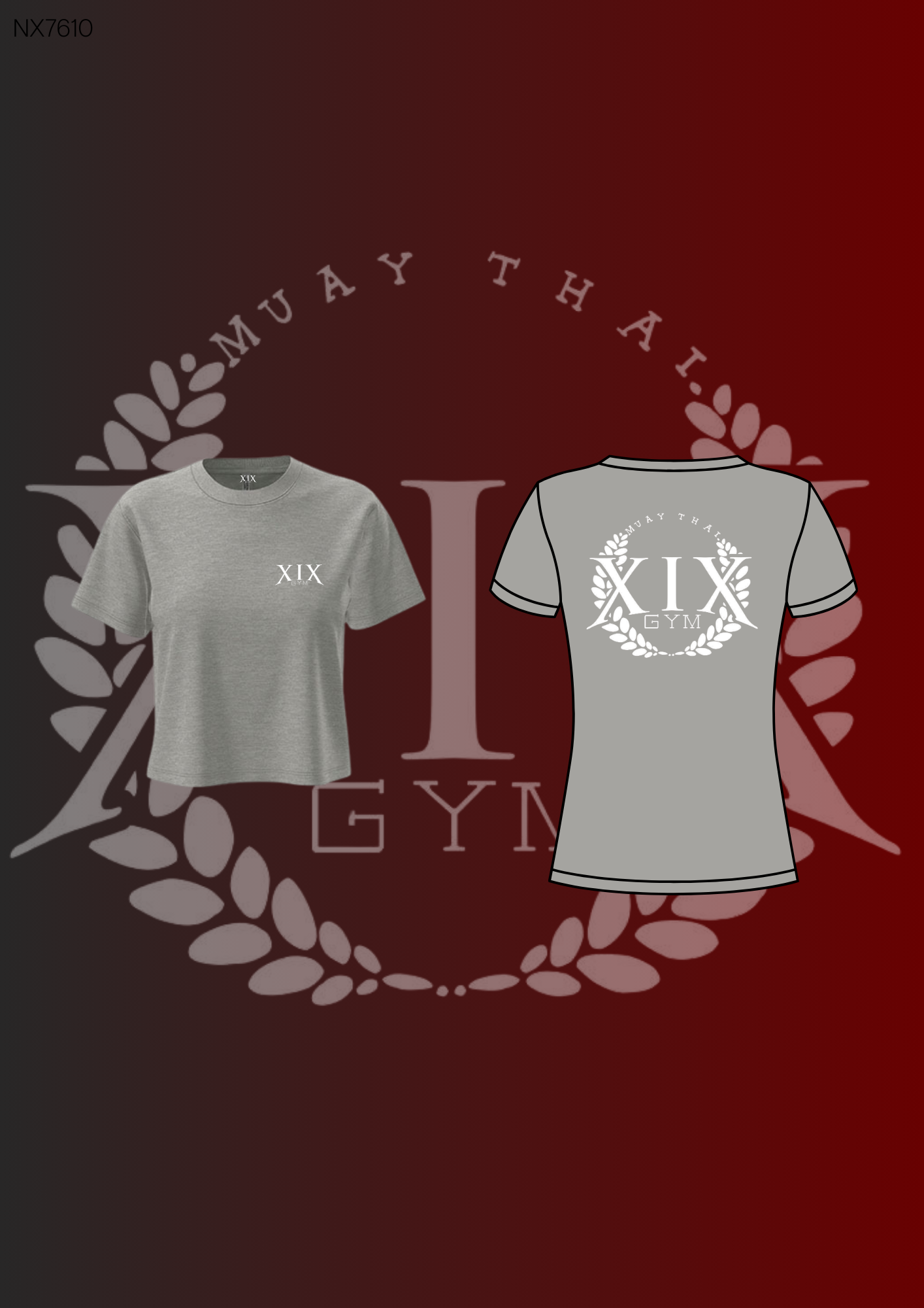 XIX GYM - Cropped Shirt