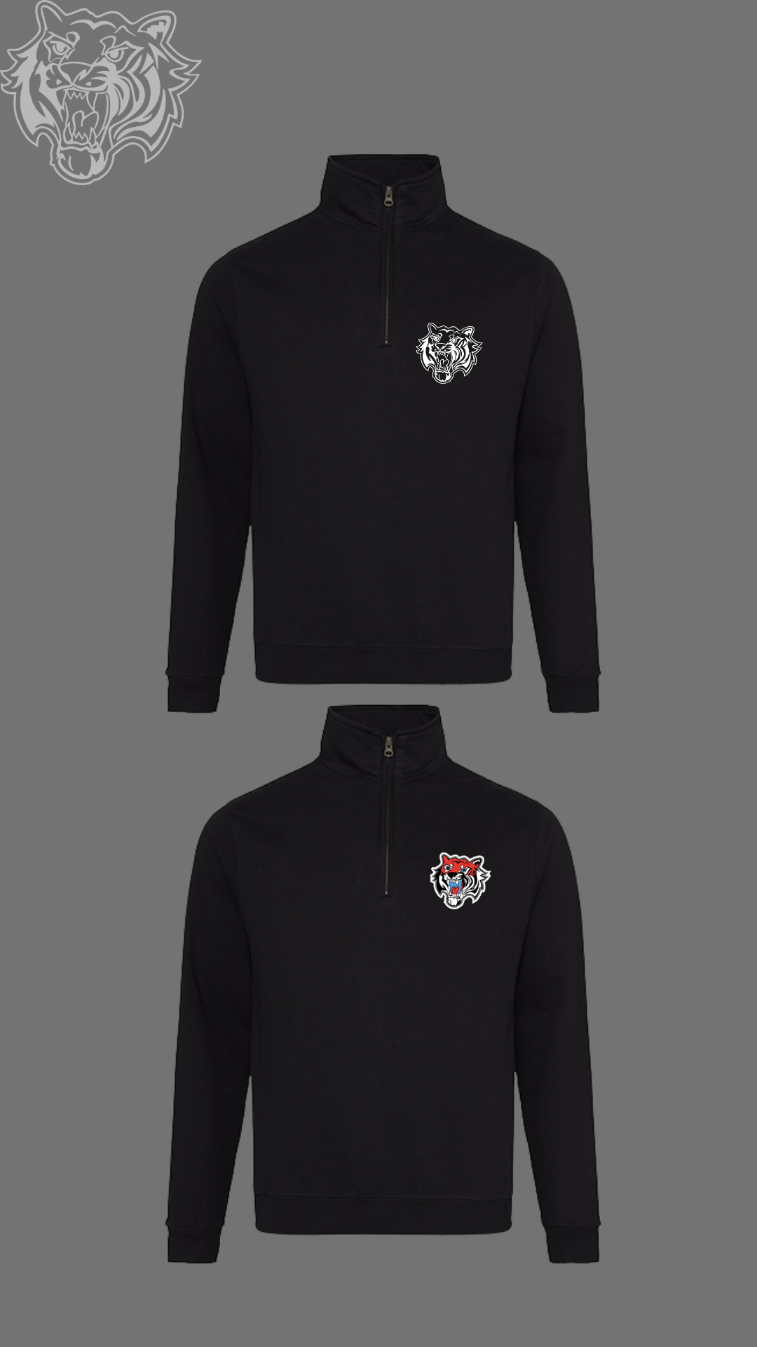 WU Tigers - Quater Zipper