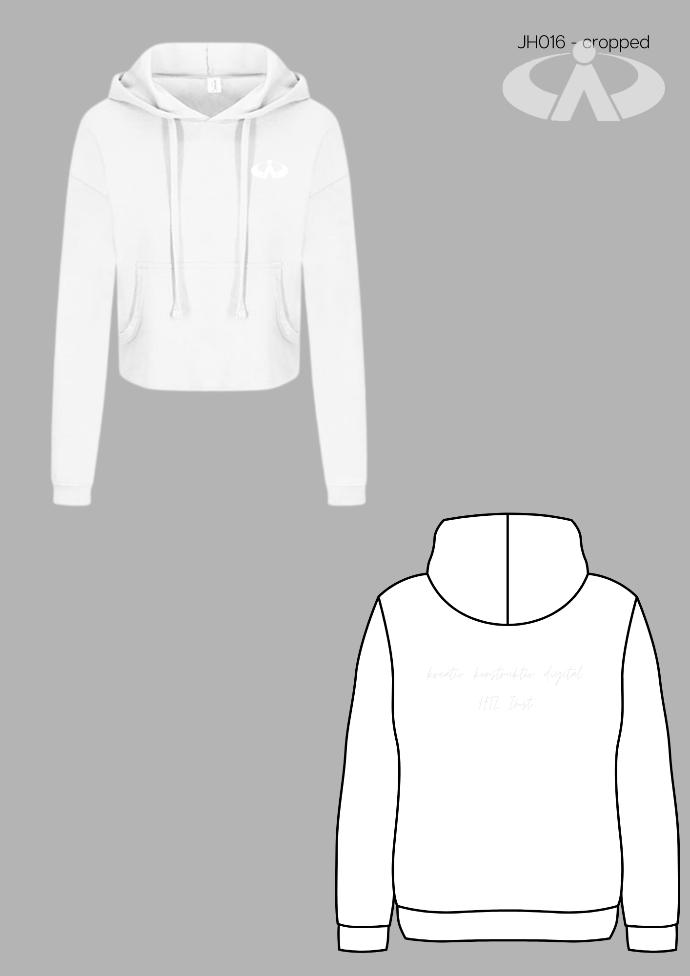 HTL Imst - Cropped Hoodie