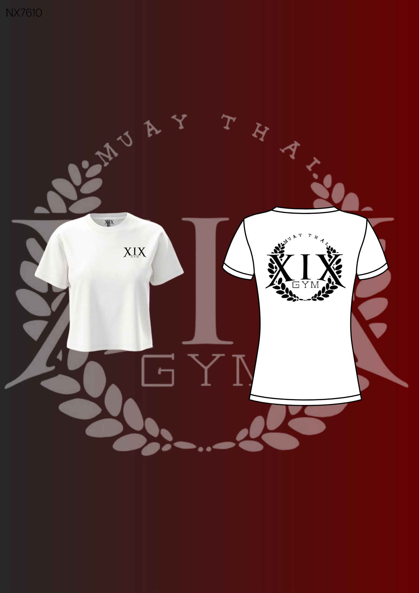 XIX GYM - Cropped Shirt