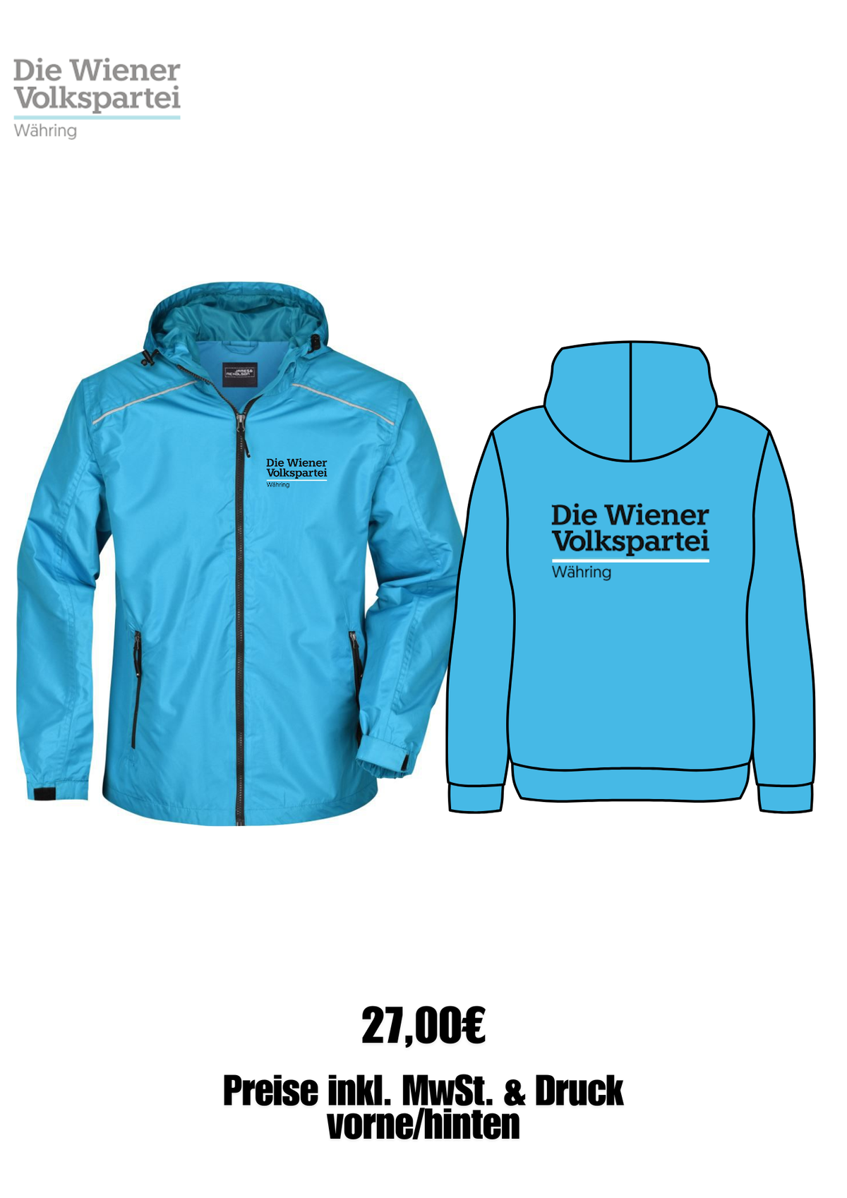 Softshell Jacke-ÖVP Währing