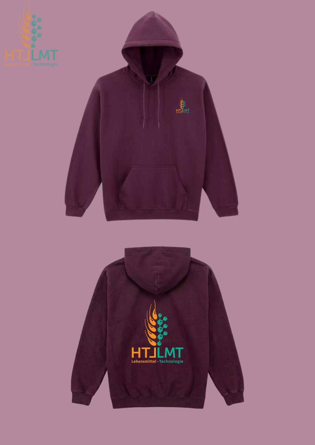 HTLLMT - Hoodie bestickt