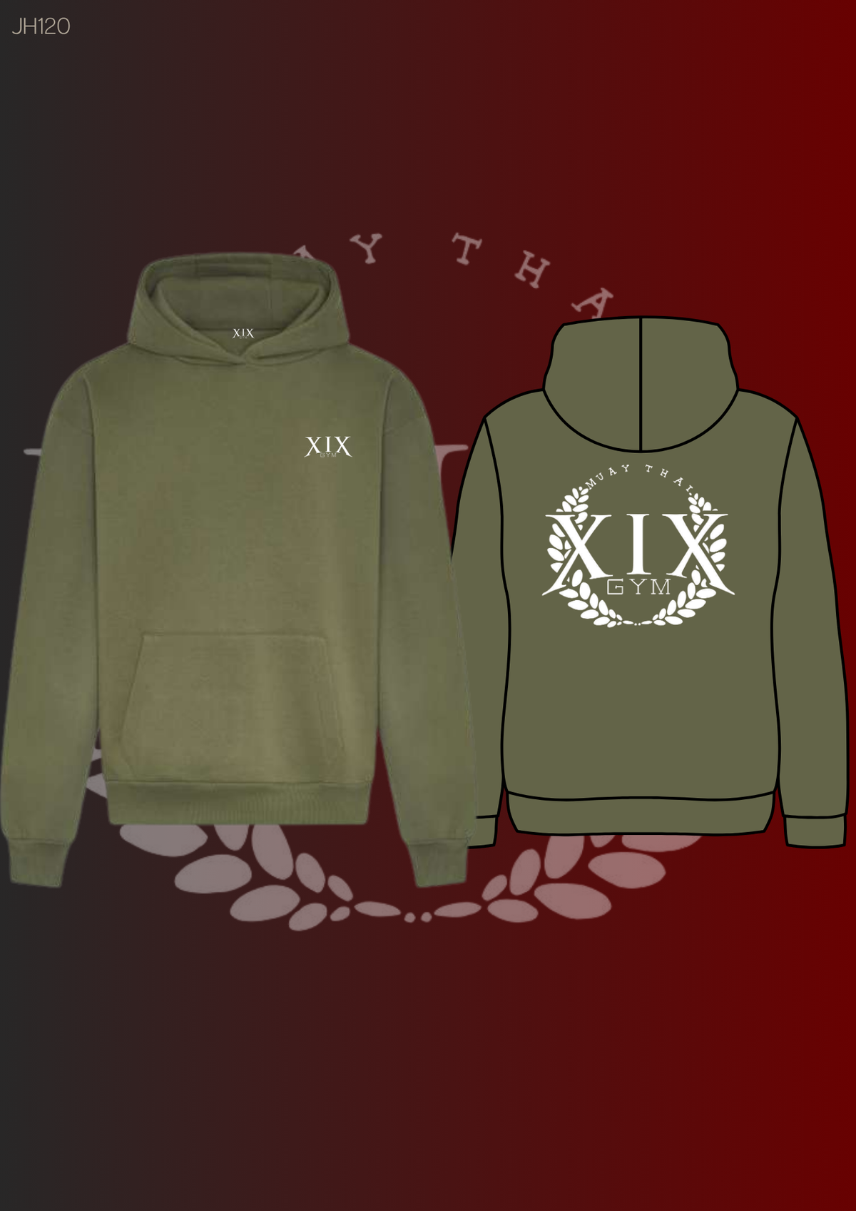 XIX GYM - Oversized Hoodie