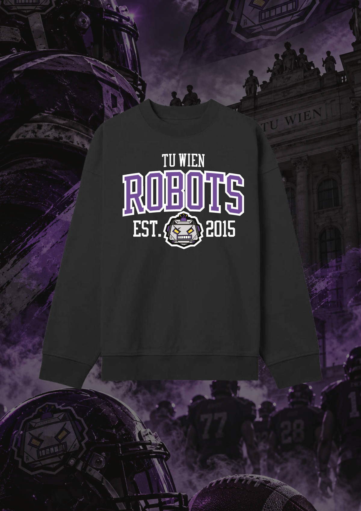 Robots - Oversized Sweater