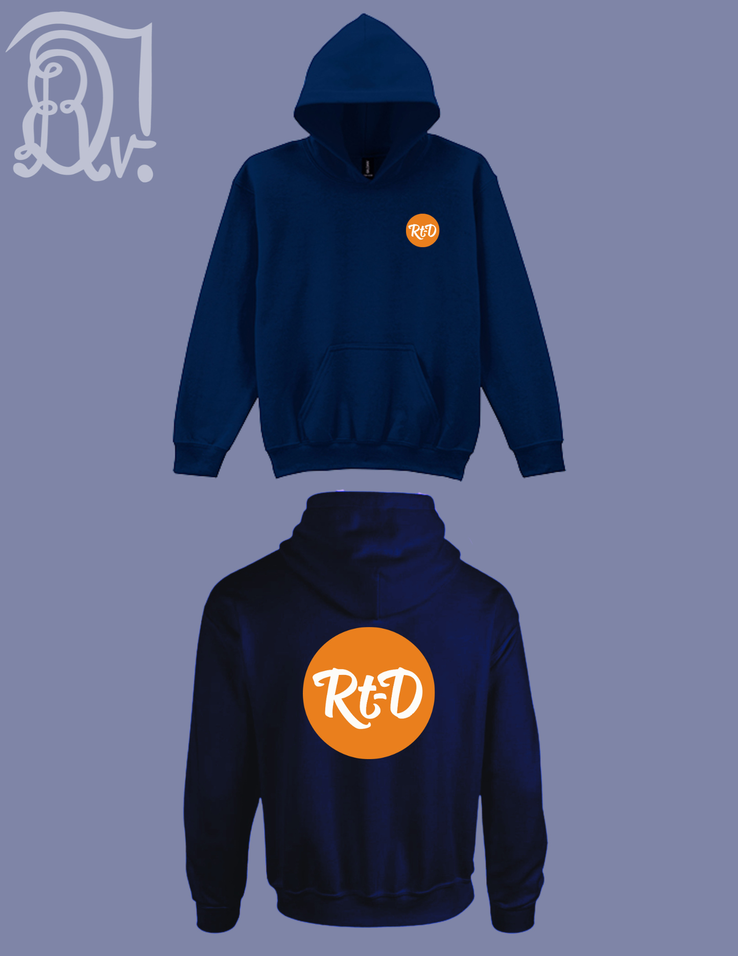 Rt-D - Hoodie Basic Orange
