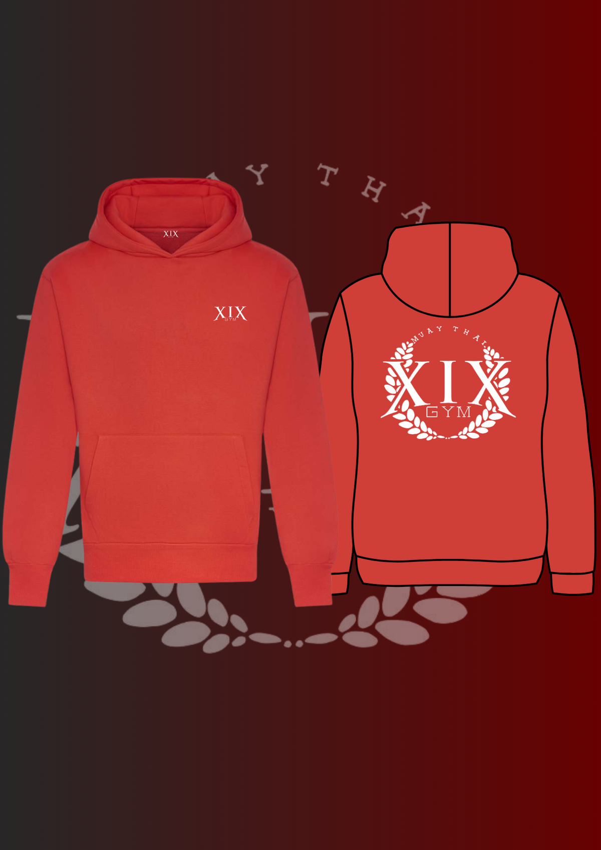 XIX GYM - Oversized Hoodie