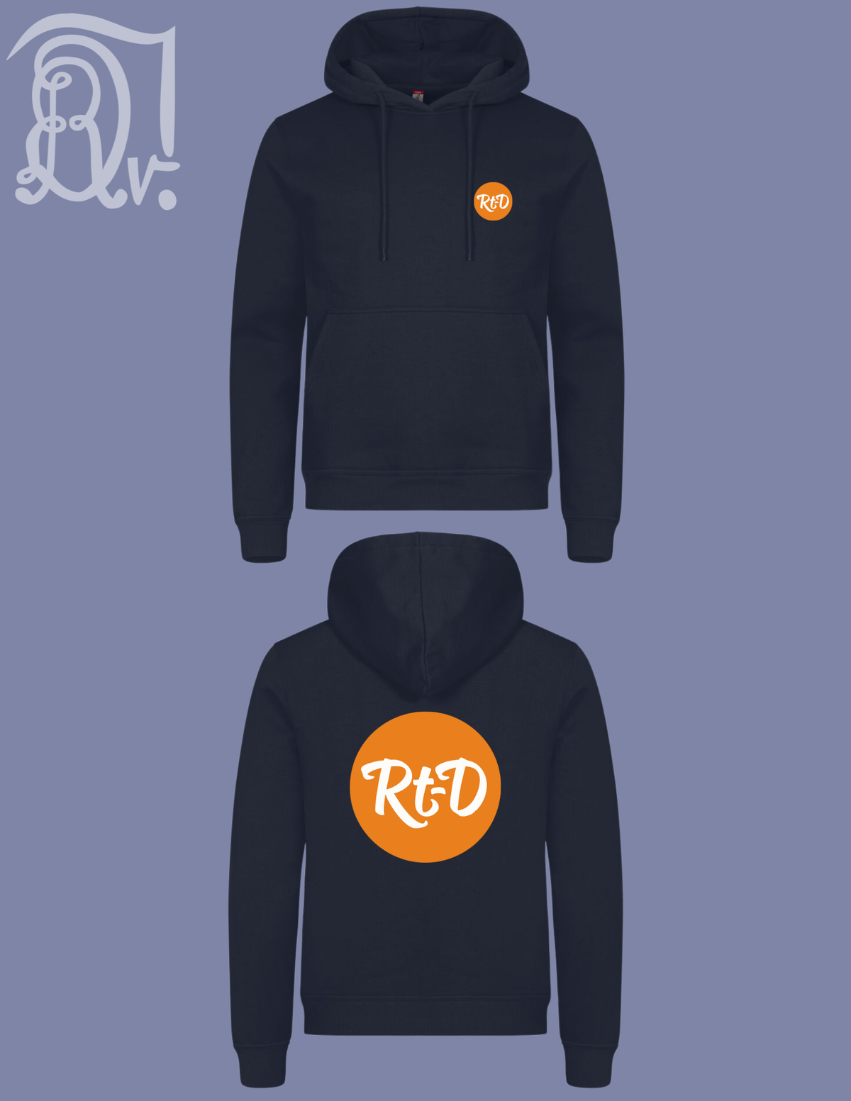 Rt-D - Premium Hoodie Orange