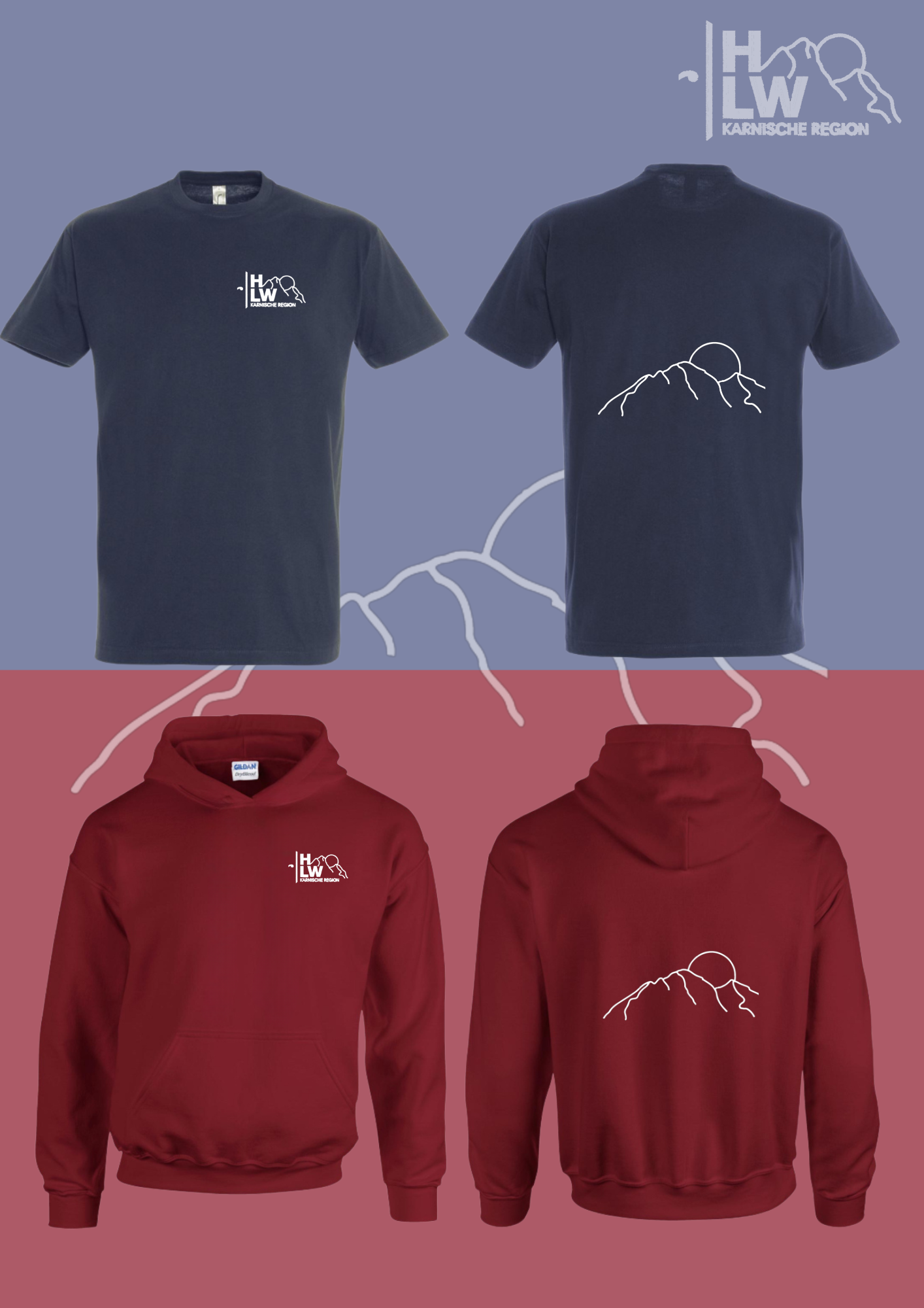 HLW Hermagor -  T-Shirt + Hoodie