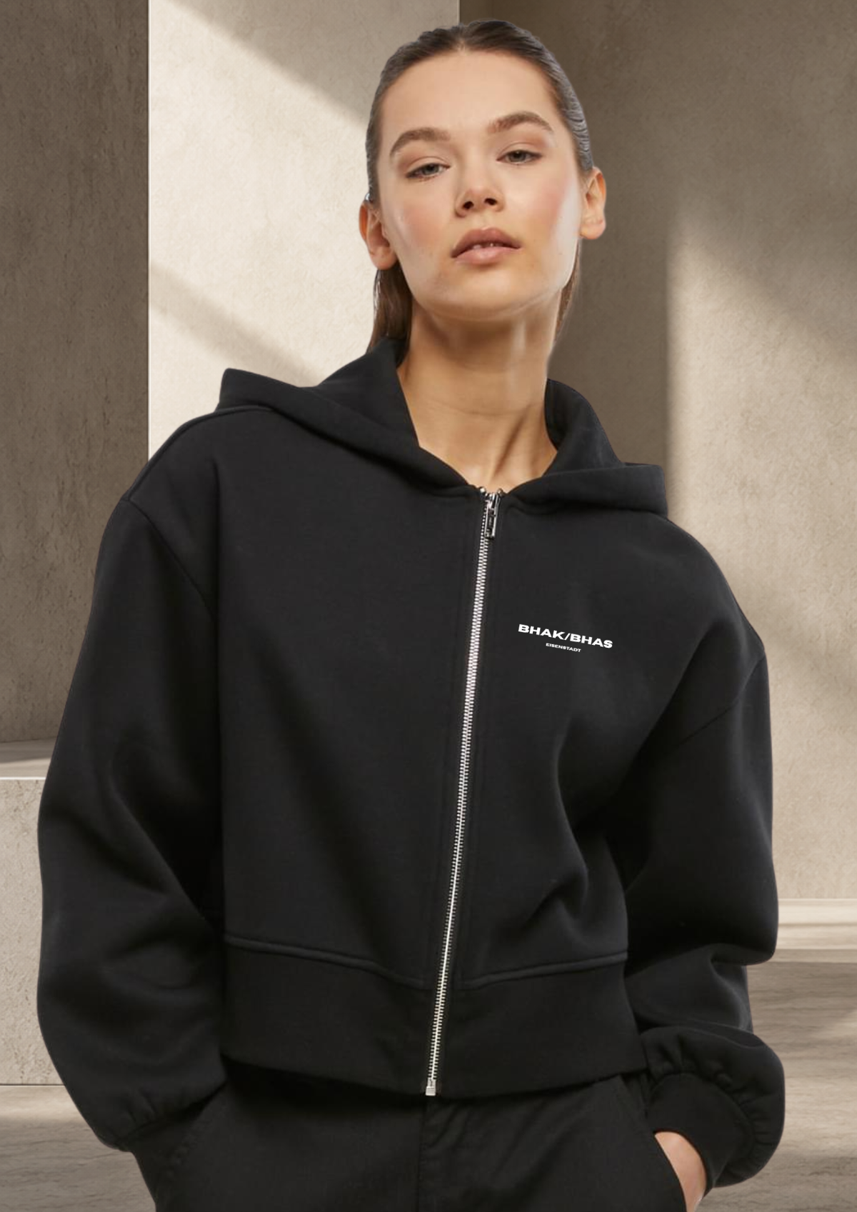 HAK/HAS Eisenstadt - Ladies Short Oversized Zip Jacket