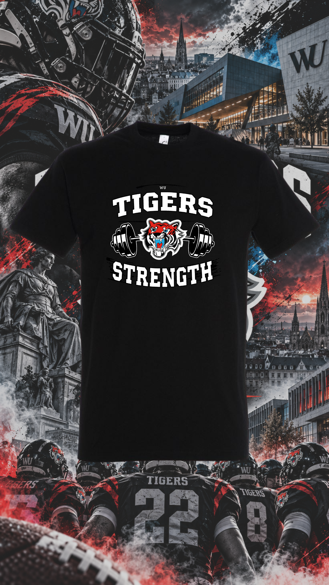 WU Tigers - Basic T-Shirt