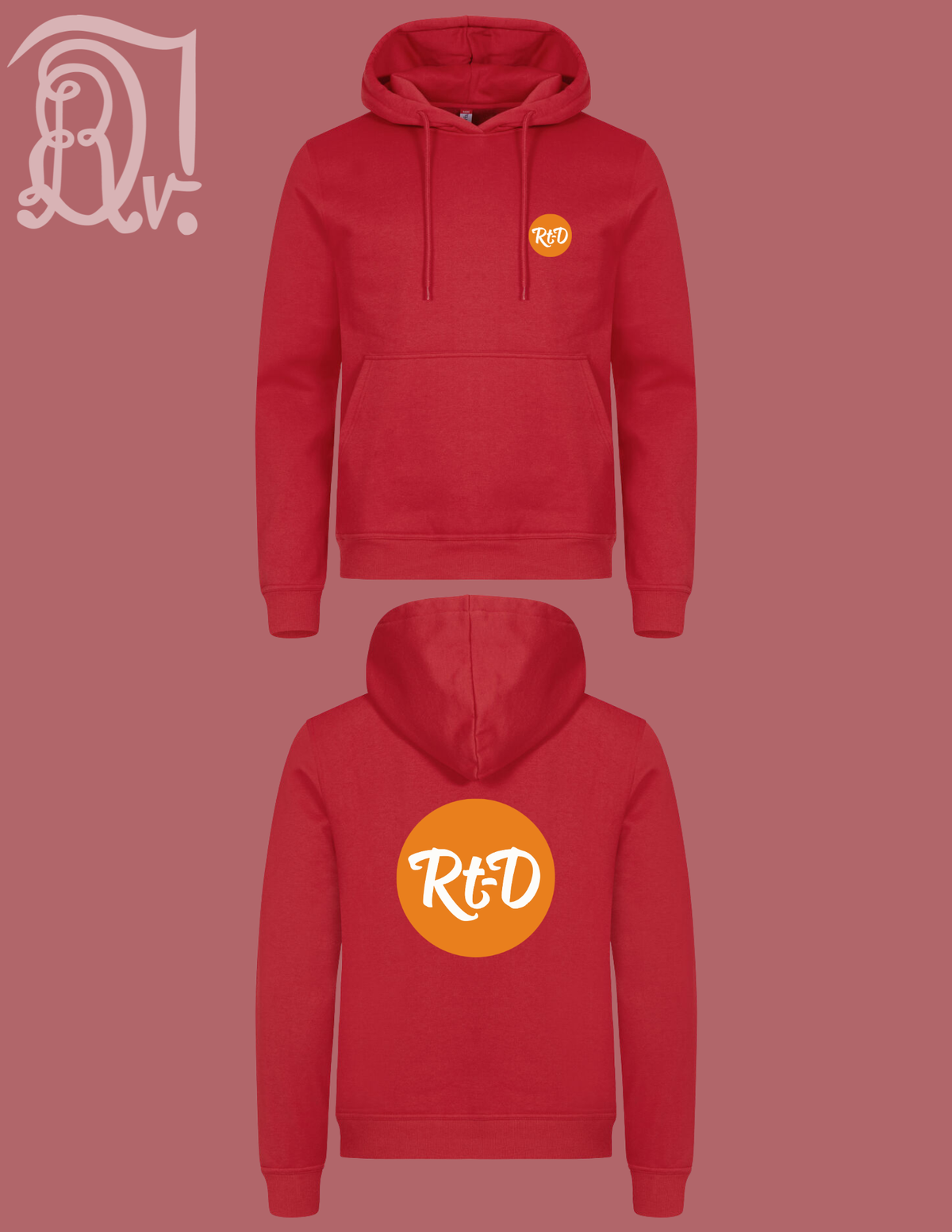 Rt-D - Premium Hoodie Orange