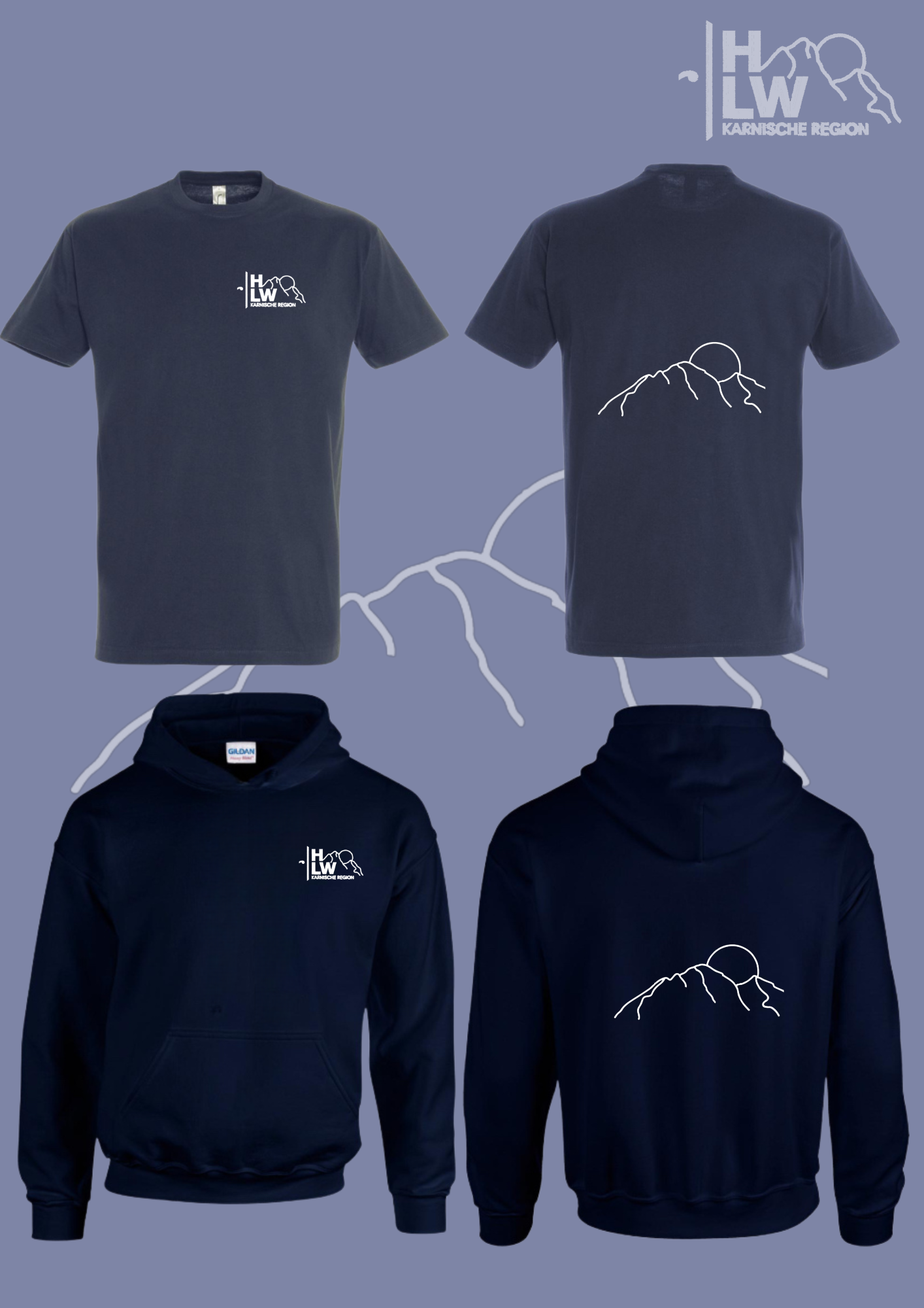 HLW Hermagor -  T-Shirt + Hoodie