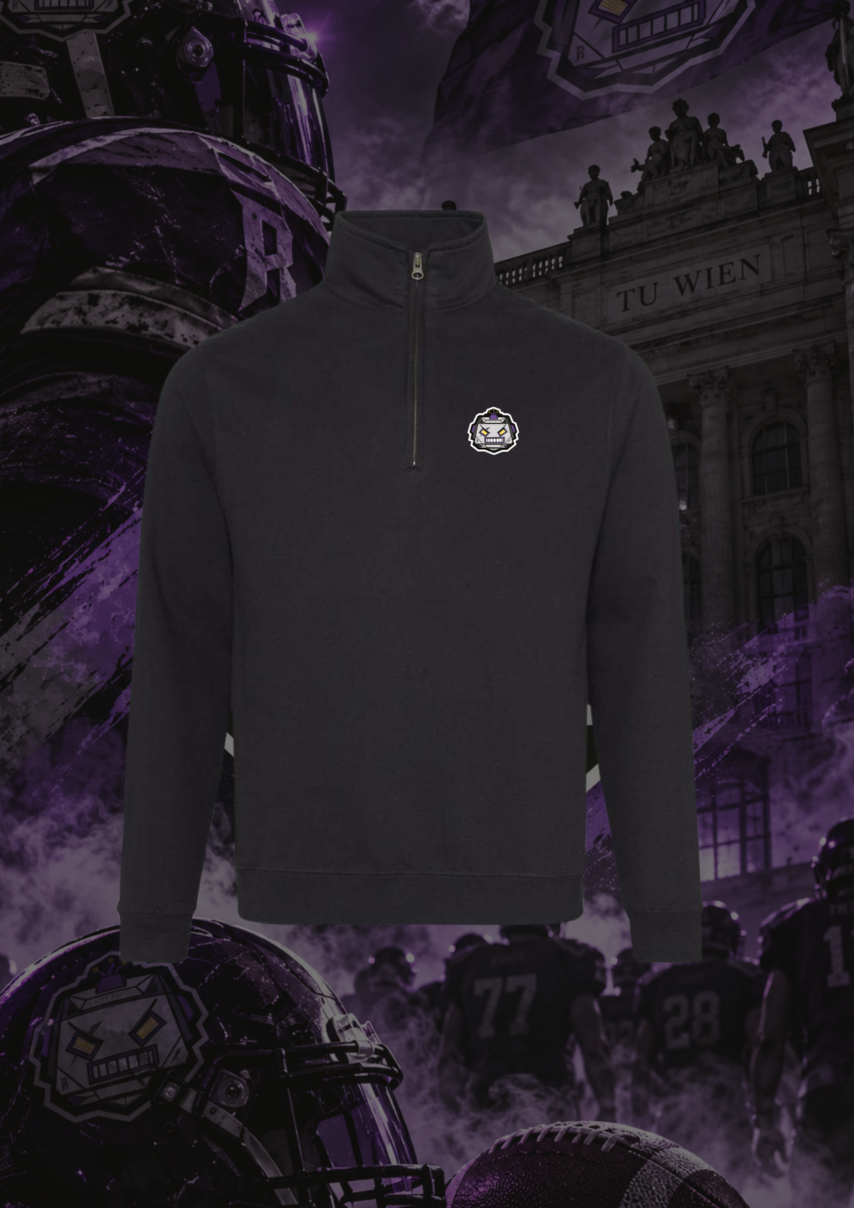 Robots - 1/4 Zipper