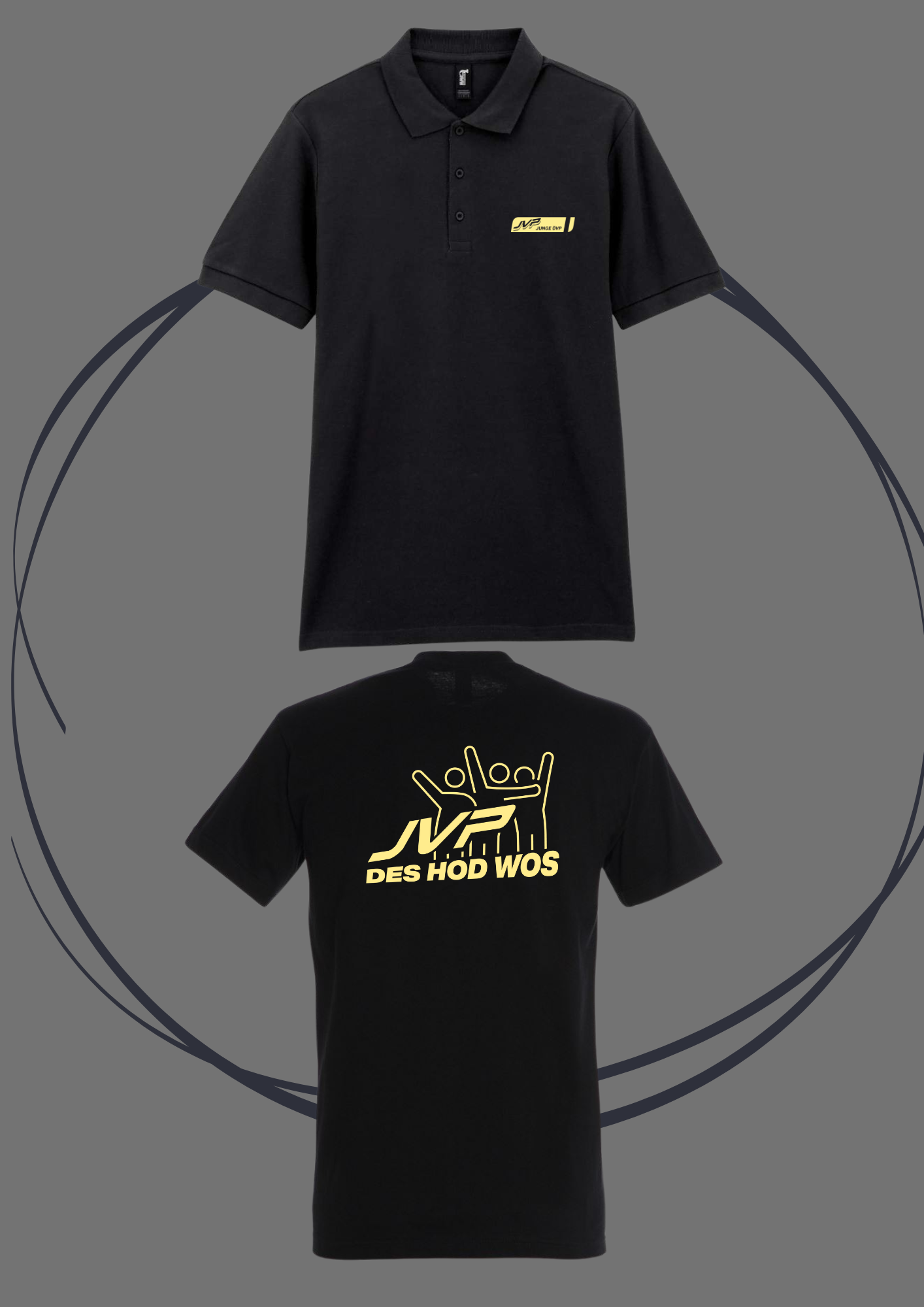 JVP OÖ - Polo-Shirt- Des hod wos-24€
