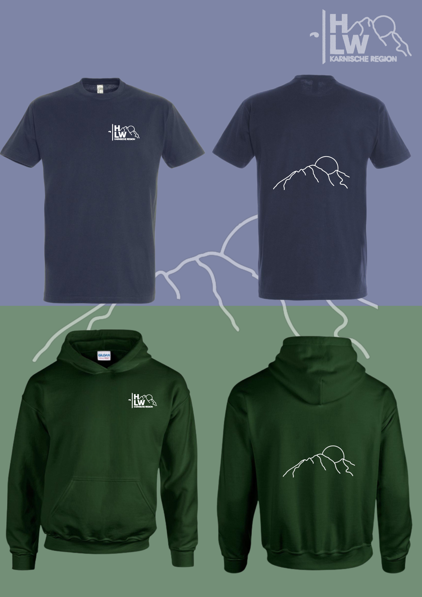 HLW Hermagor -  T-Shirt + Hoodie